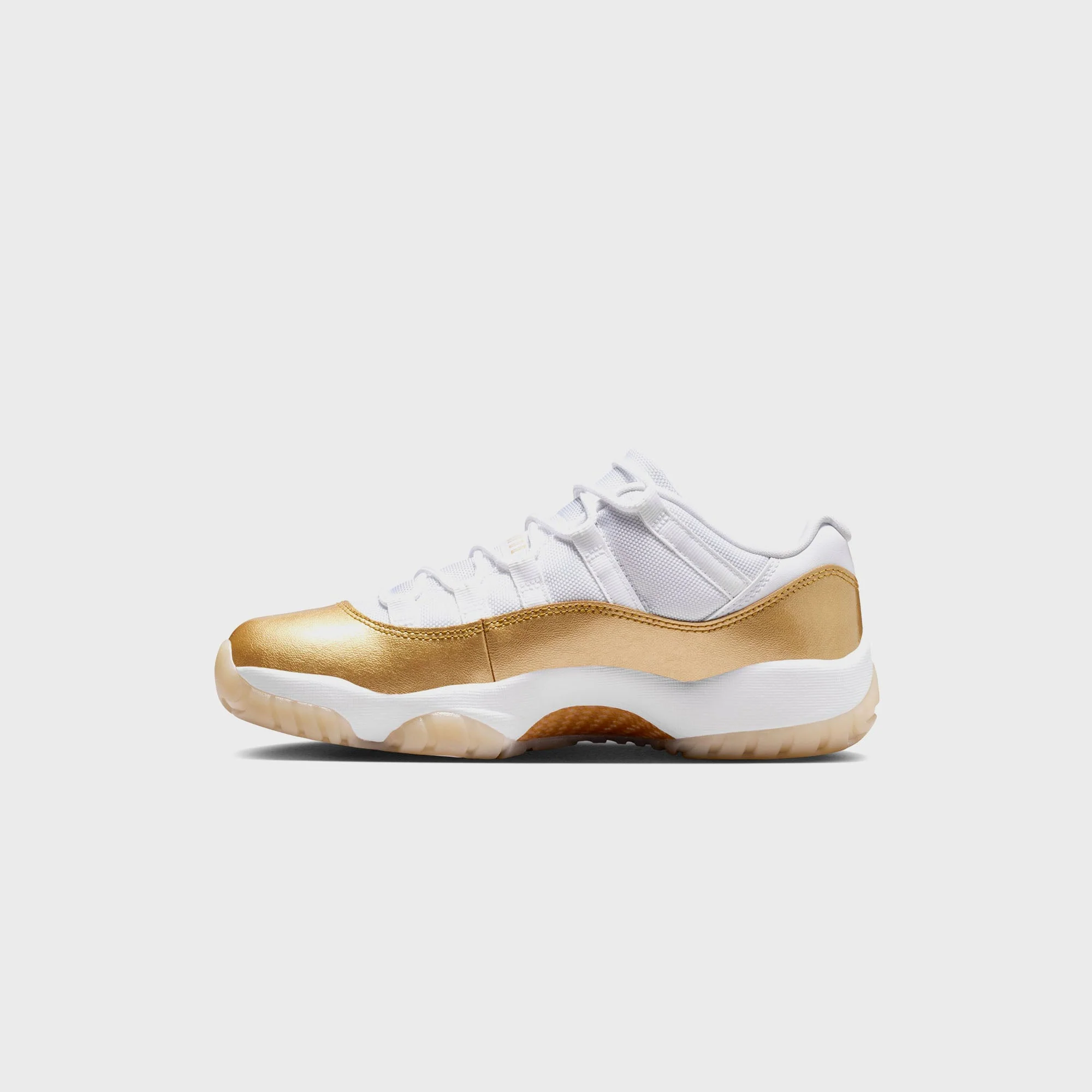 Jordan WMNS Air Jordan 11 Low - White / Metallic Gold - Image 3