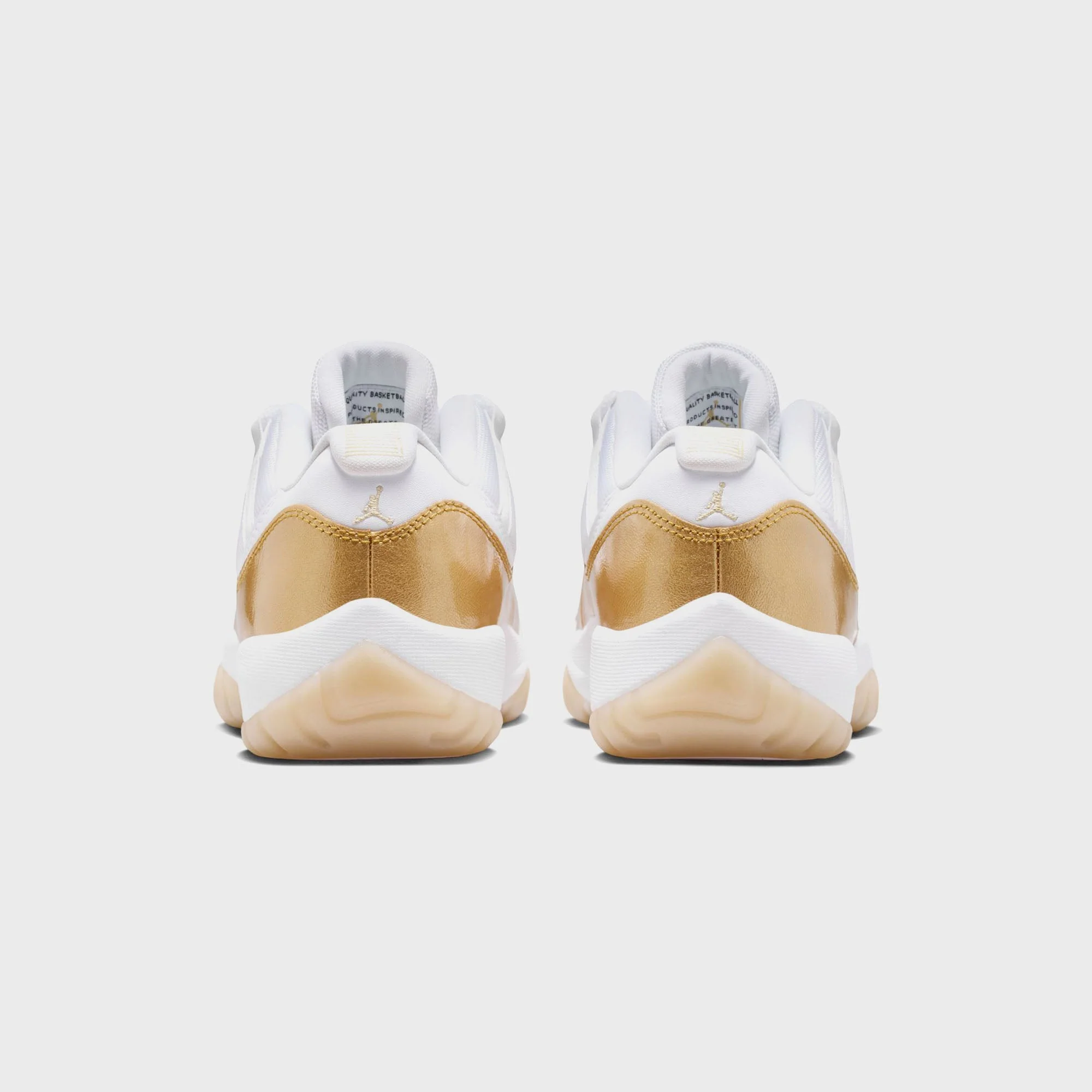 Jordan WMNS Air Jordan 11 Low - White / Metallic Gold - Image 5