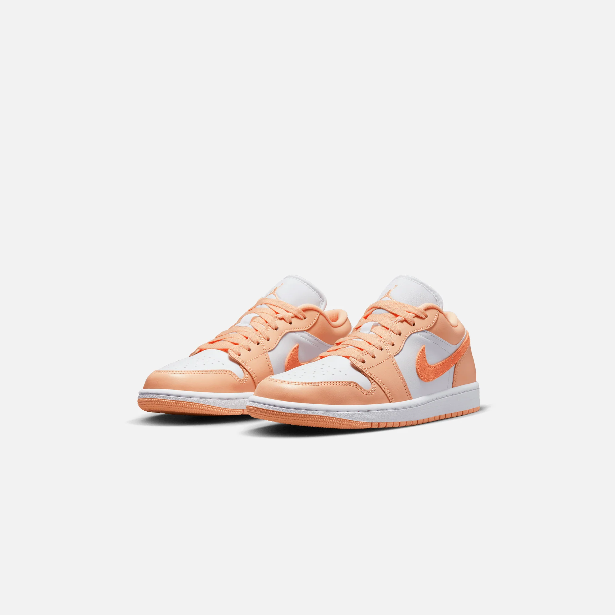 Nike WMNS Air Jordan 1 Low - Sunset Haze / Bright Citrus / White - Image 2