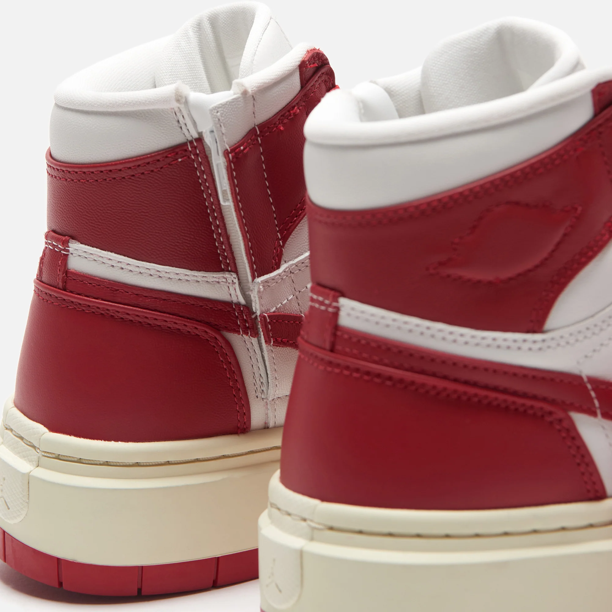 Nike Air Jordan 1 Elevate Mid - Summit White / Varsity Red / Coconut Milk - Image 5