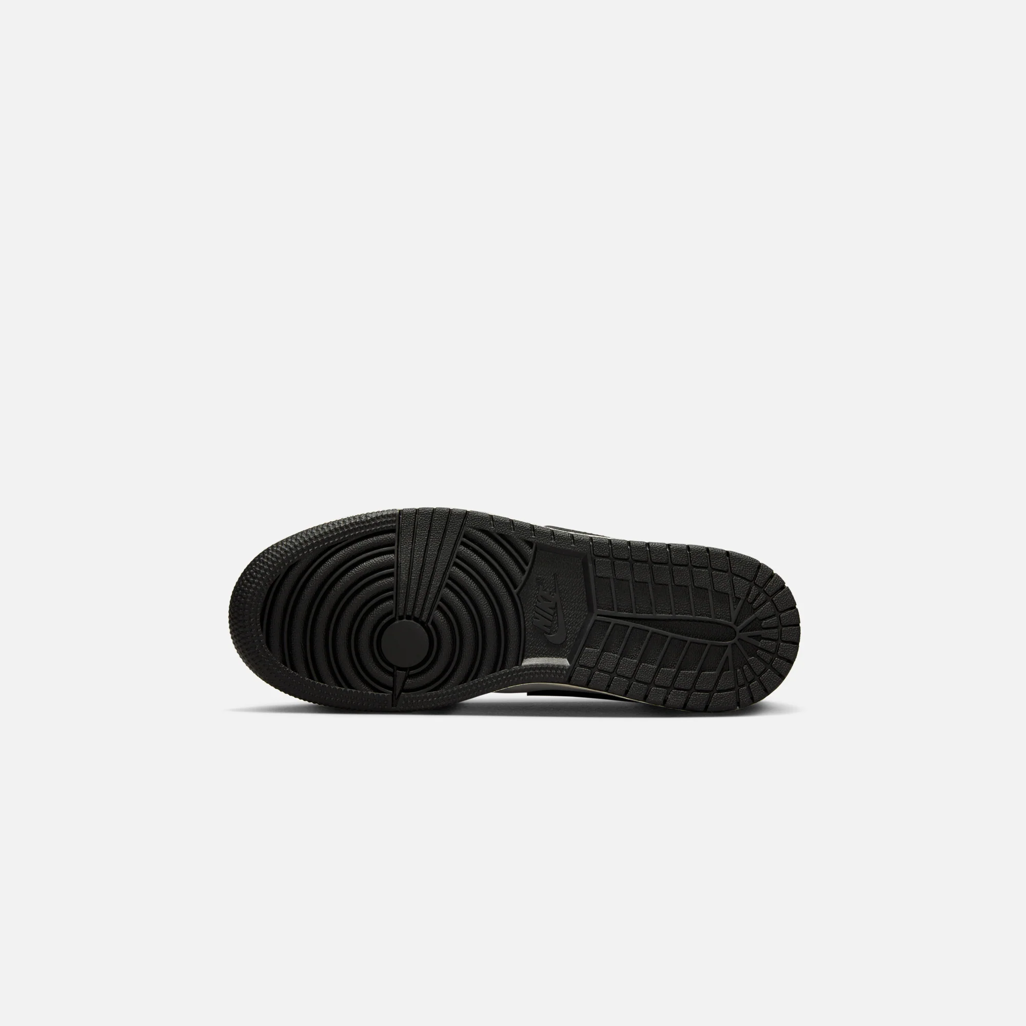Nike Air Jordan Grade School 1 Low SE - Black / White Onyx / White / Sail - Image 5