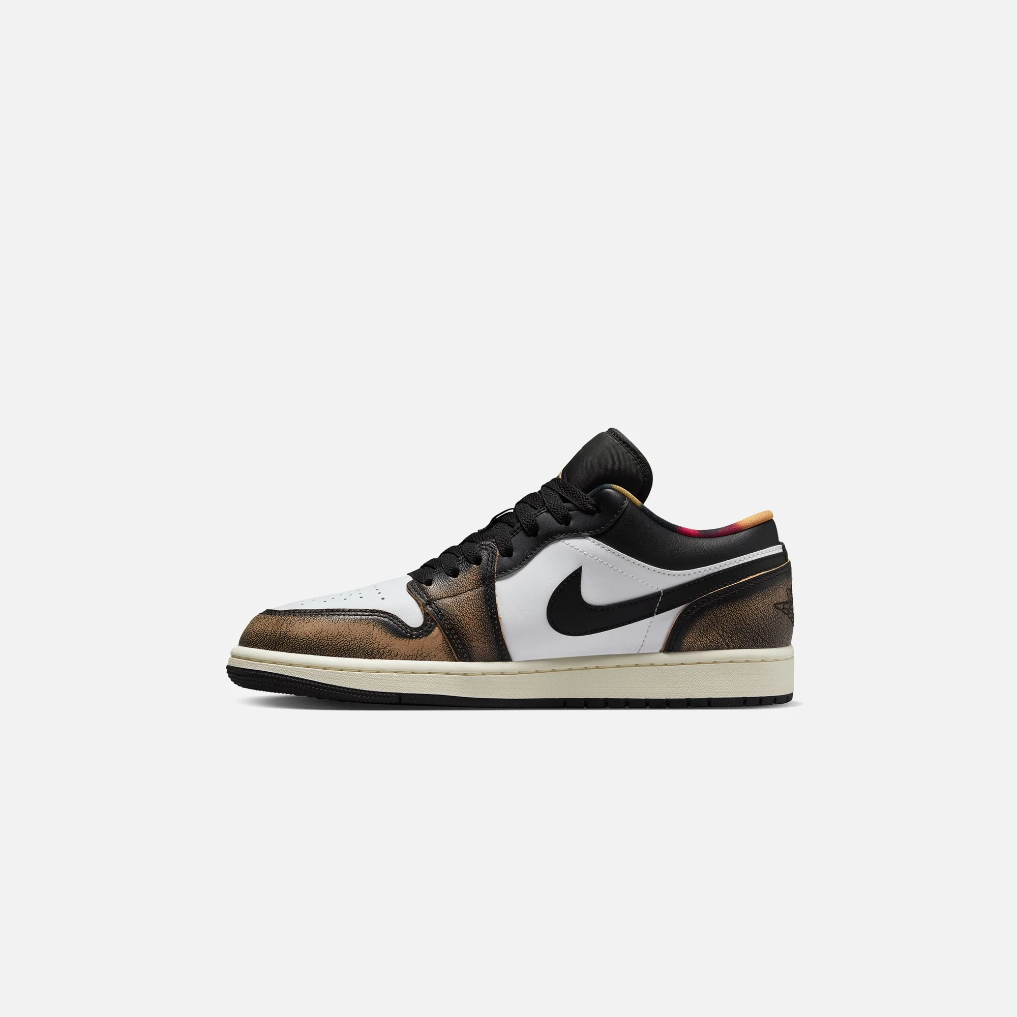Nike Air Jordan 1 Low SE - Black / White Onyx / White / Sail - Image 3