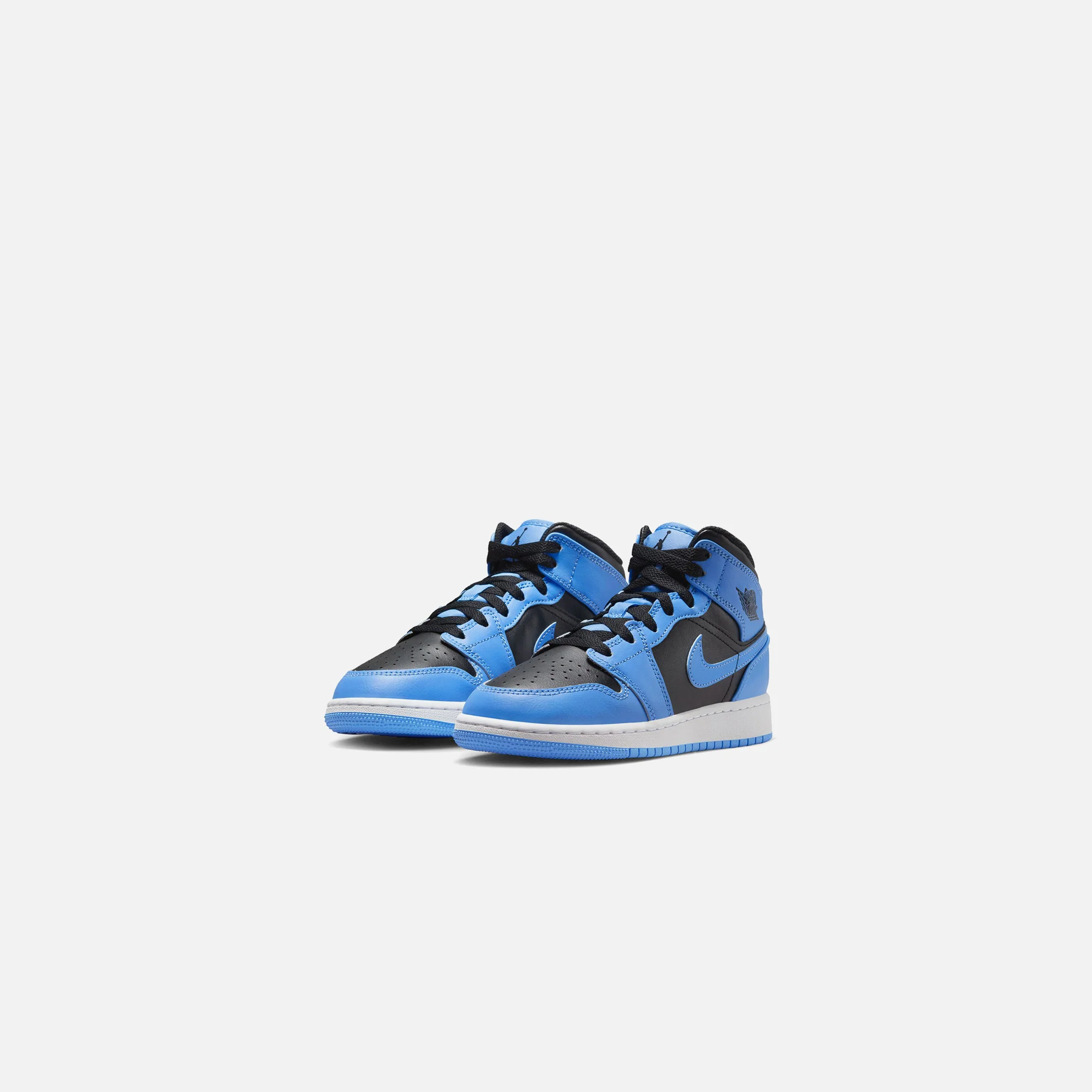 Jordan GS Air Jordan 1 Mid - University Blue / Black / White - Image 2