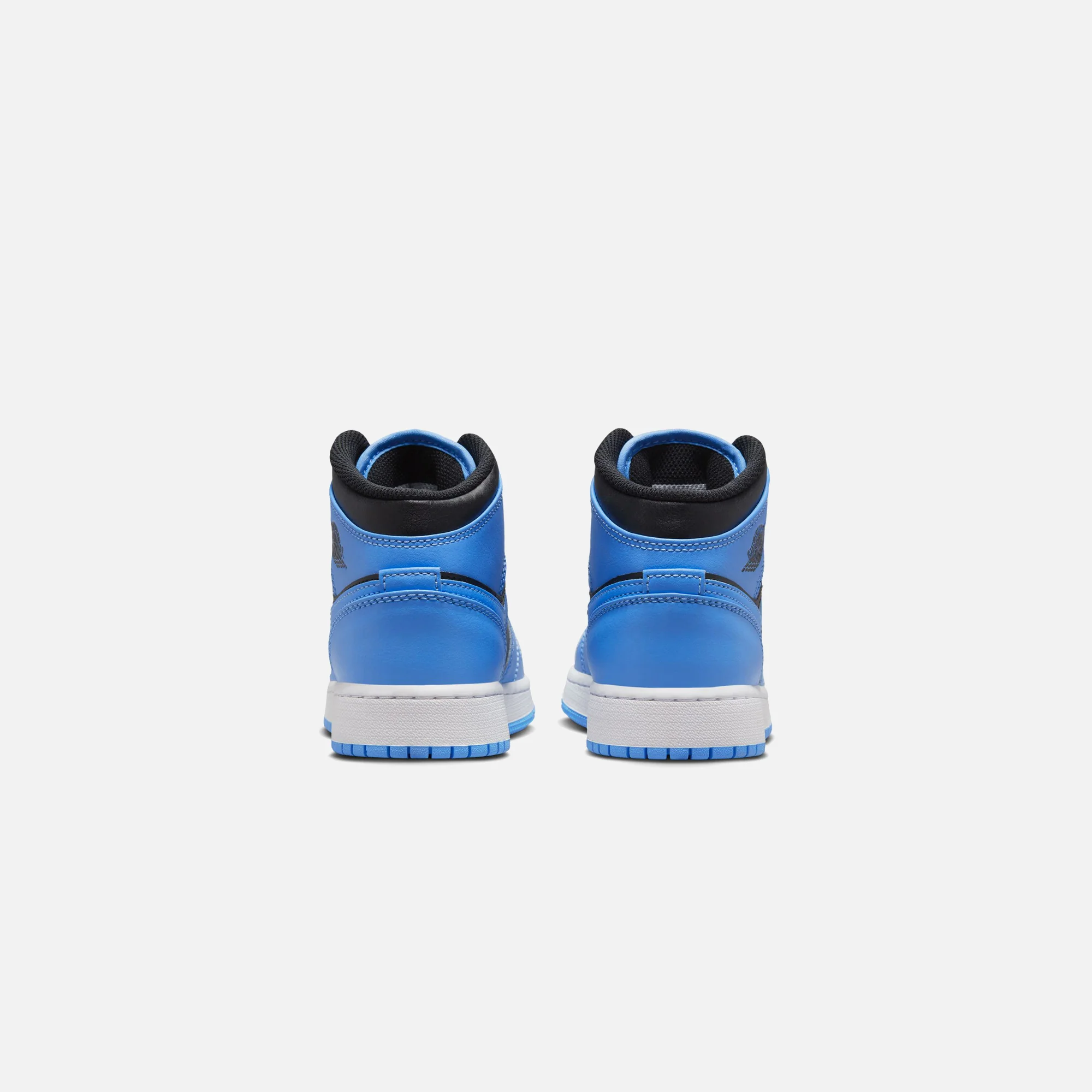 Jordan GS Air Jordan 1 Mid - University Blue / Black / White - Image 4
