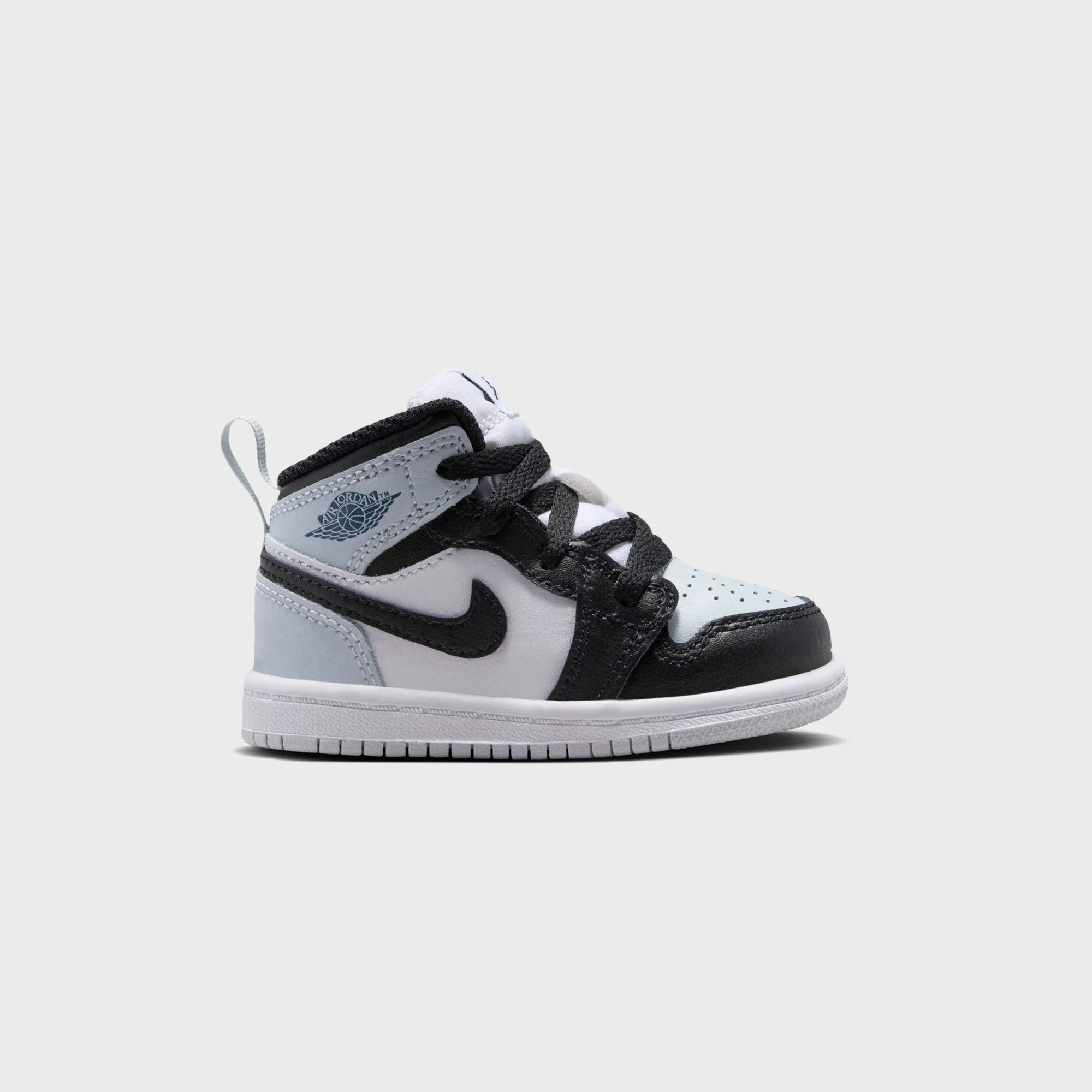 Jordan TD Jordan 1 Mid - Black / Aura / Squadron Blue