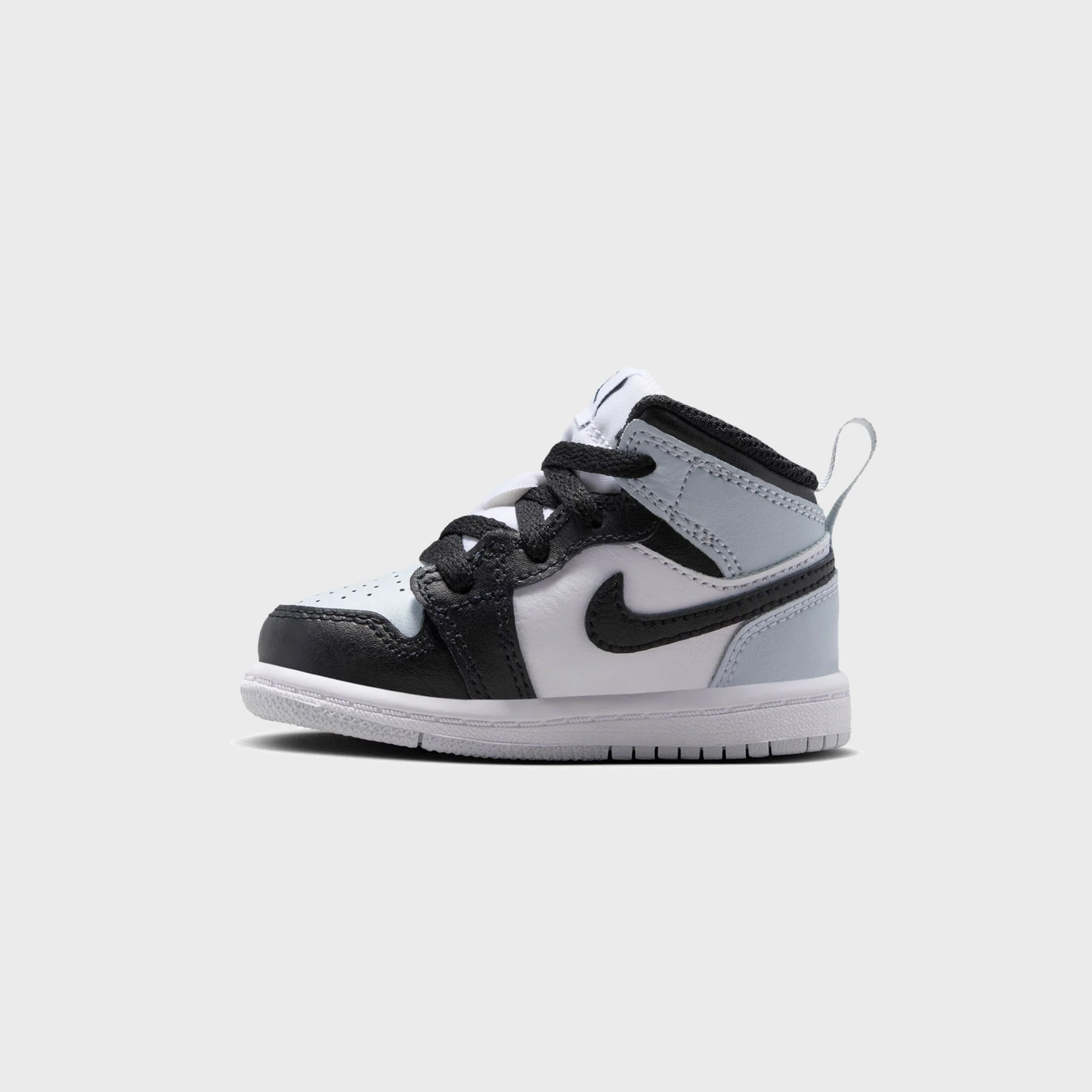 Jordan TD Jordan 1 Mid - Black / Aura / Squadron Blue - Image 6