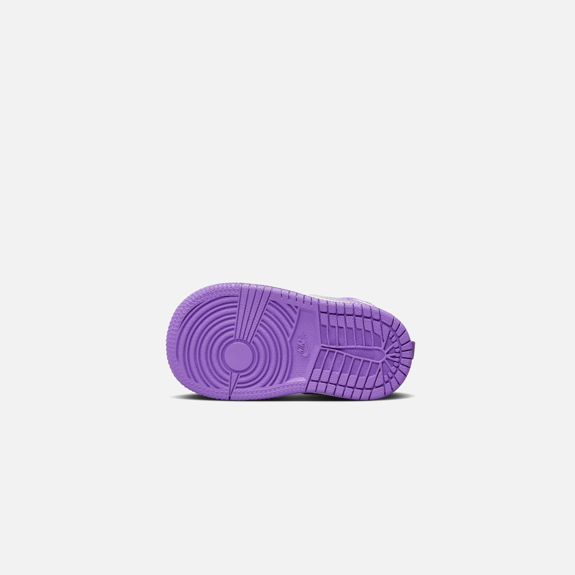 Nike TD Air Jordan 1 Mid - Purple Venom / White - Image 4