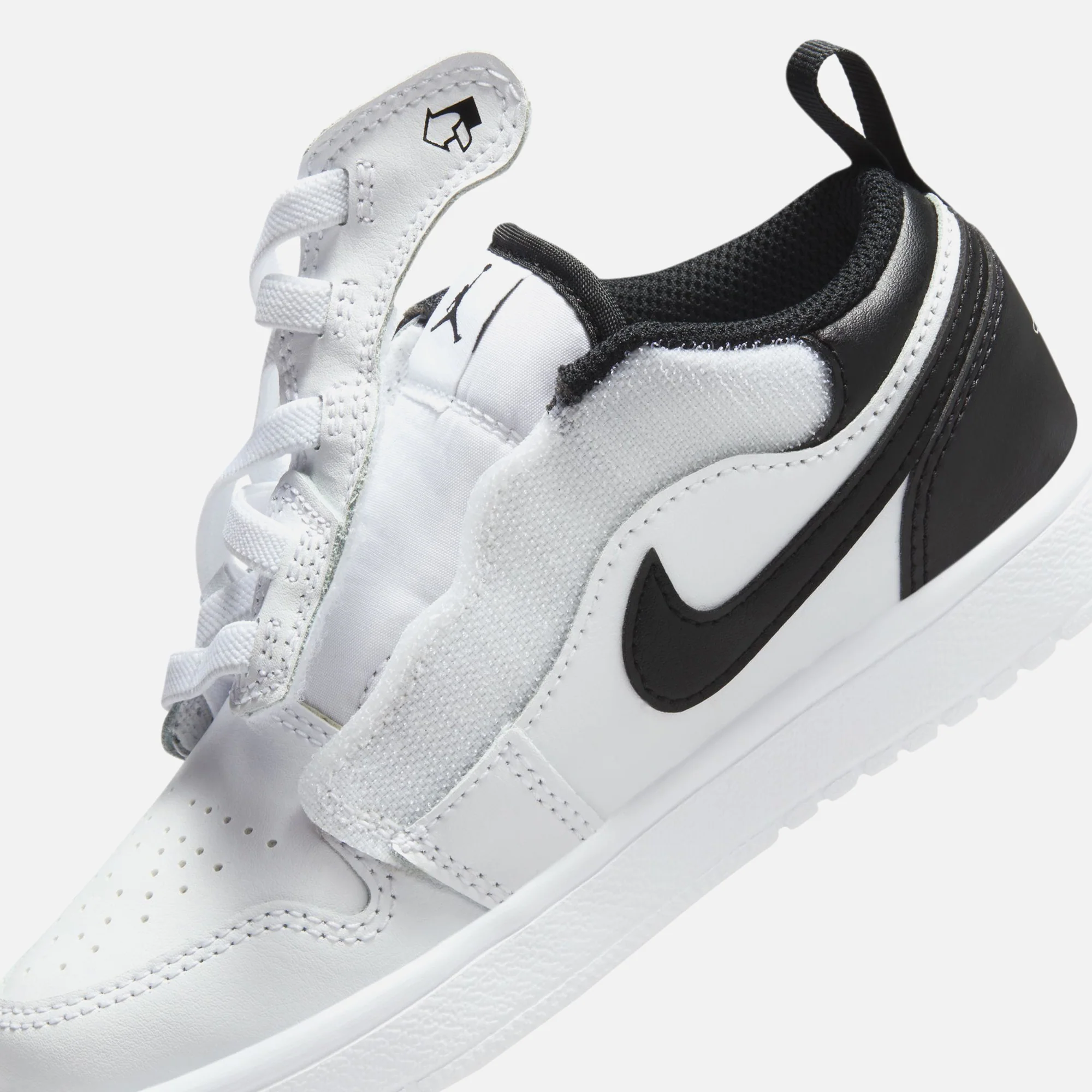 Nike PS Air Jordan 1 Low Alt - White / Black / White - Image 8