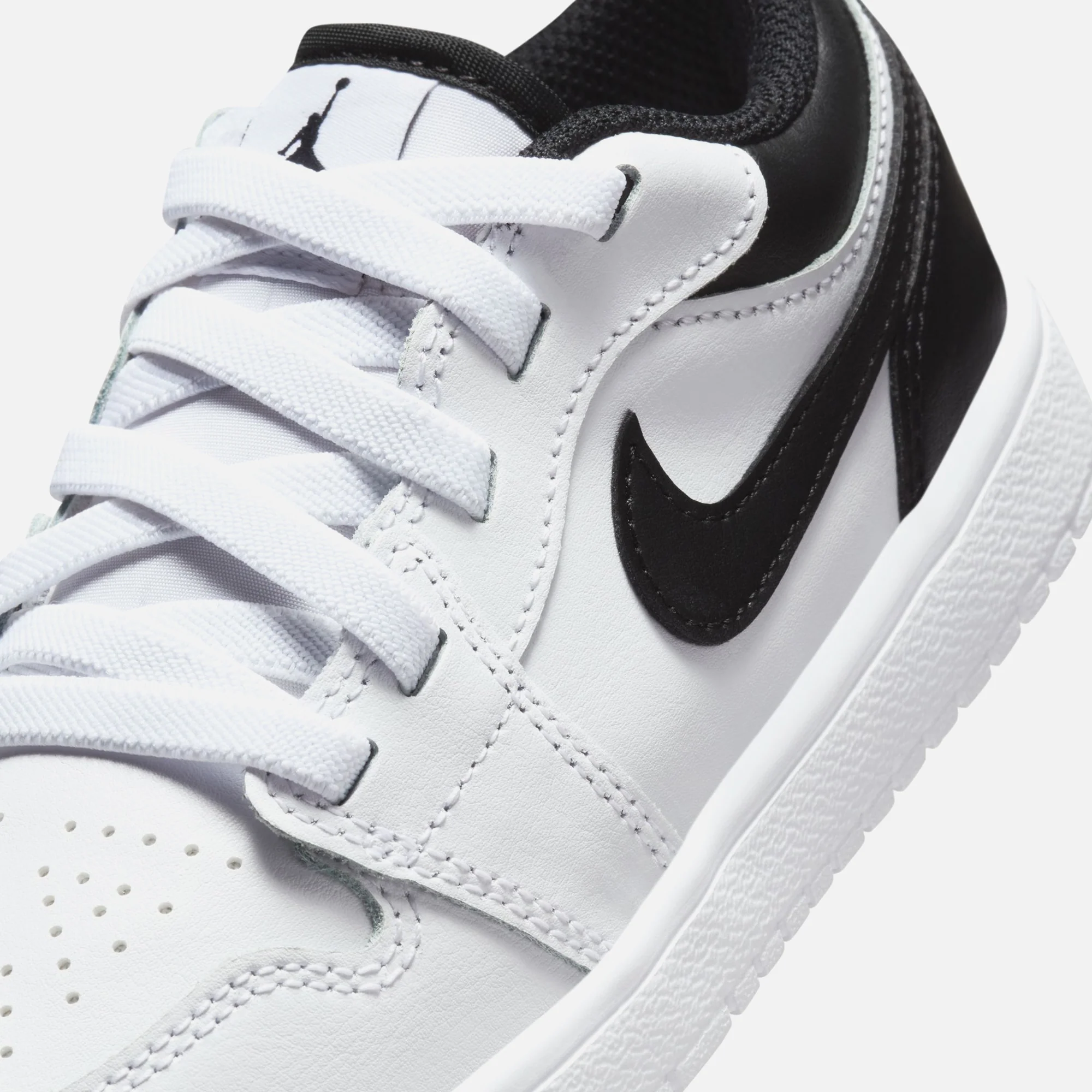 Nike PS Air Jordan 1 Low Alt - White / Black / White - Image 9