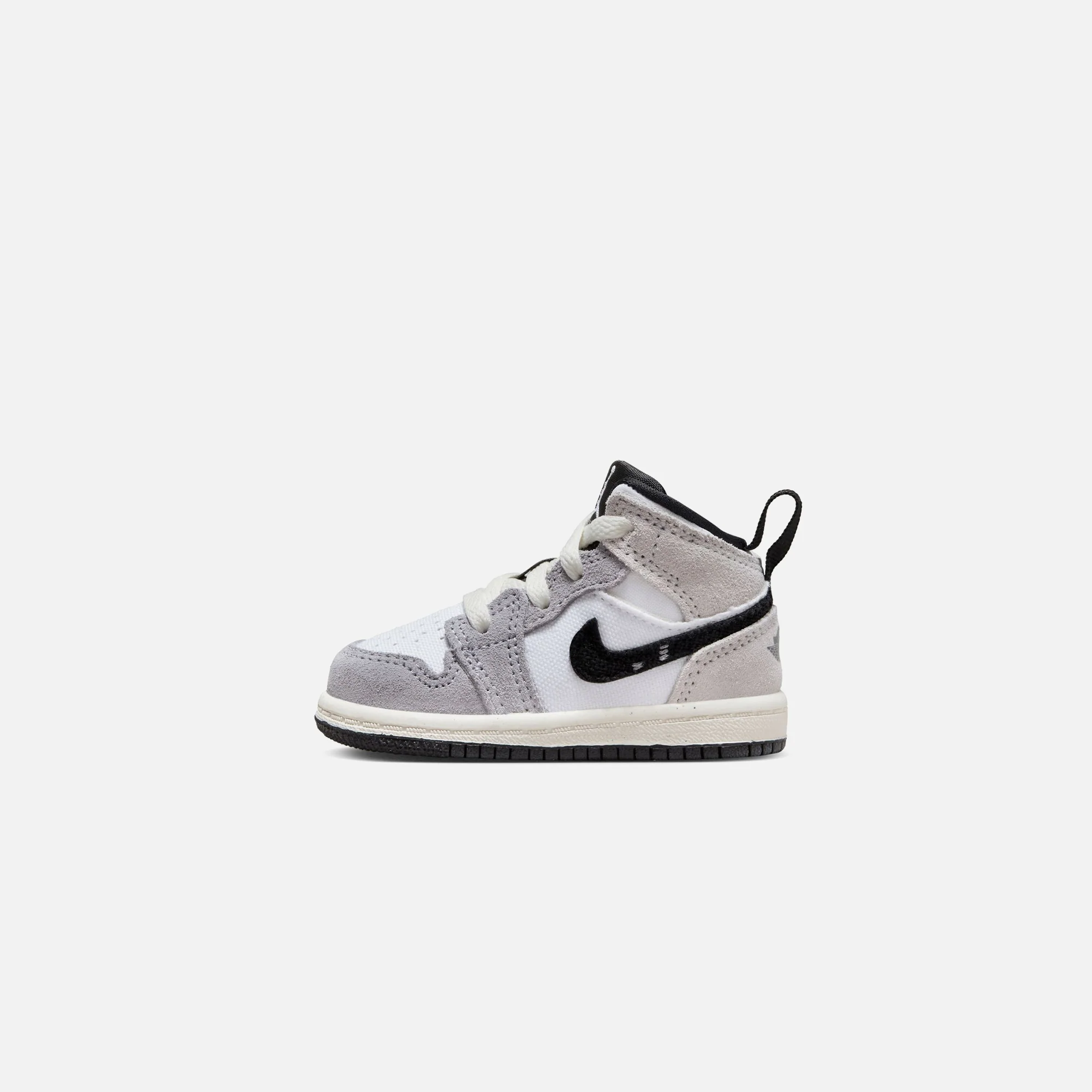 Nike Infant Air Jordan 1 Mid SE - Cement Grey / Black / White / Tech Grey - Image 3