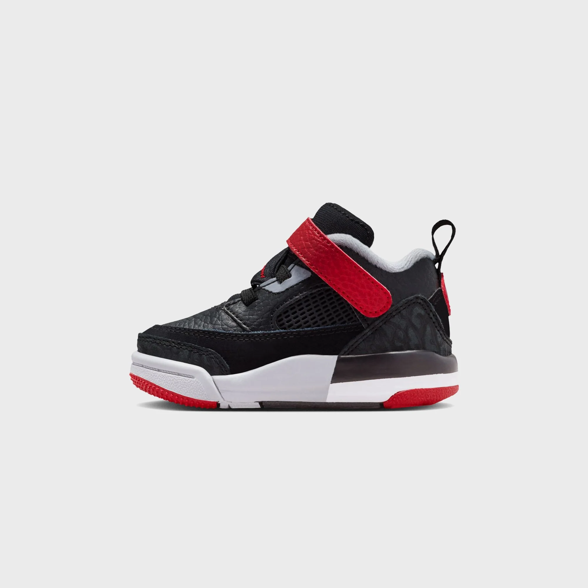 Jordan TD Spizike Low - Black / Wolf Grey / White / Gym Red - Image 5