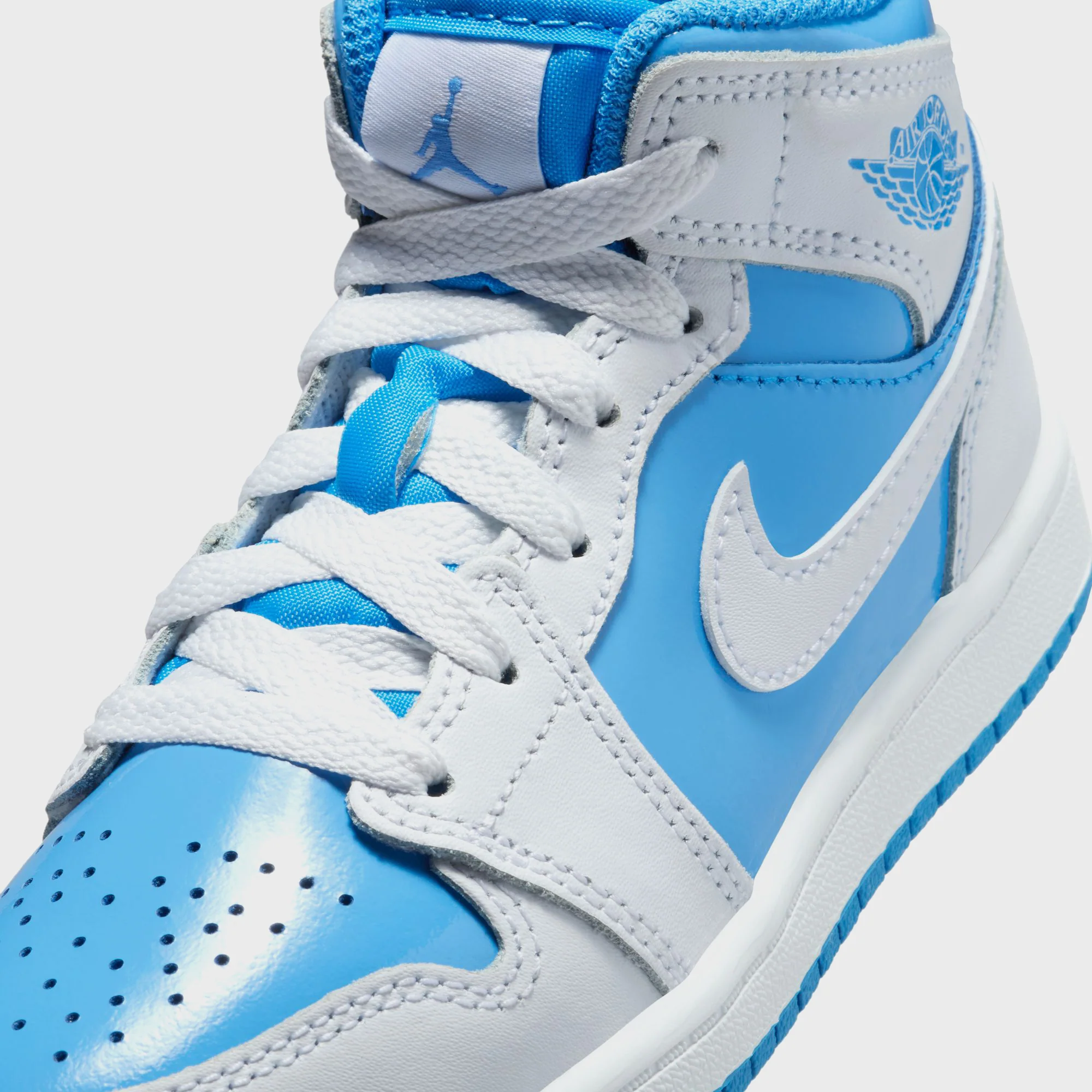 Jordan PS Air Jordan 1 Mid SE - White / Legend Blue - Image 7
