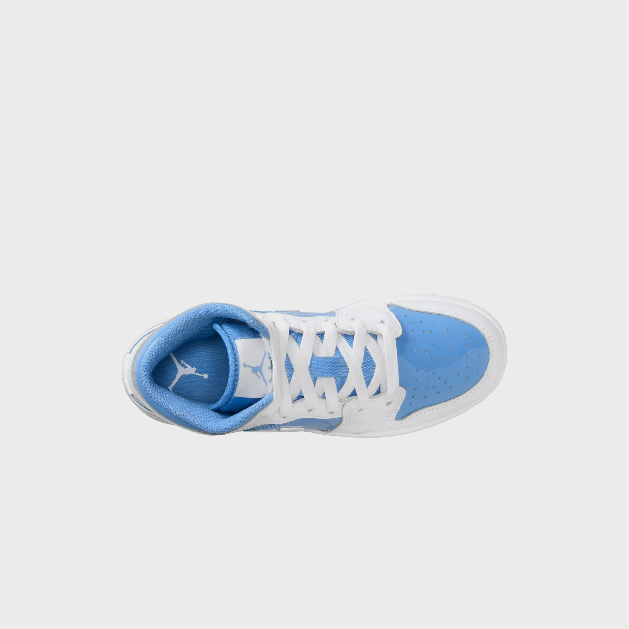 Jordan GS Air Jordan 1 Mid SE - White / Legend Blue - Image 6