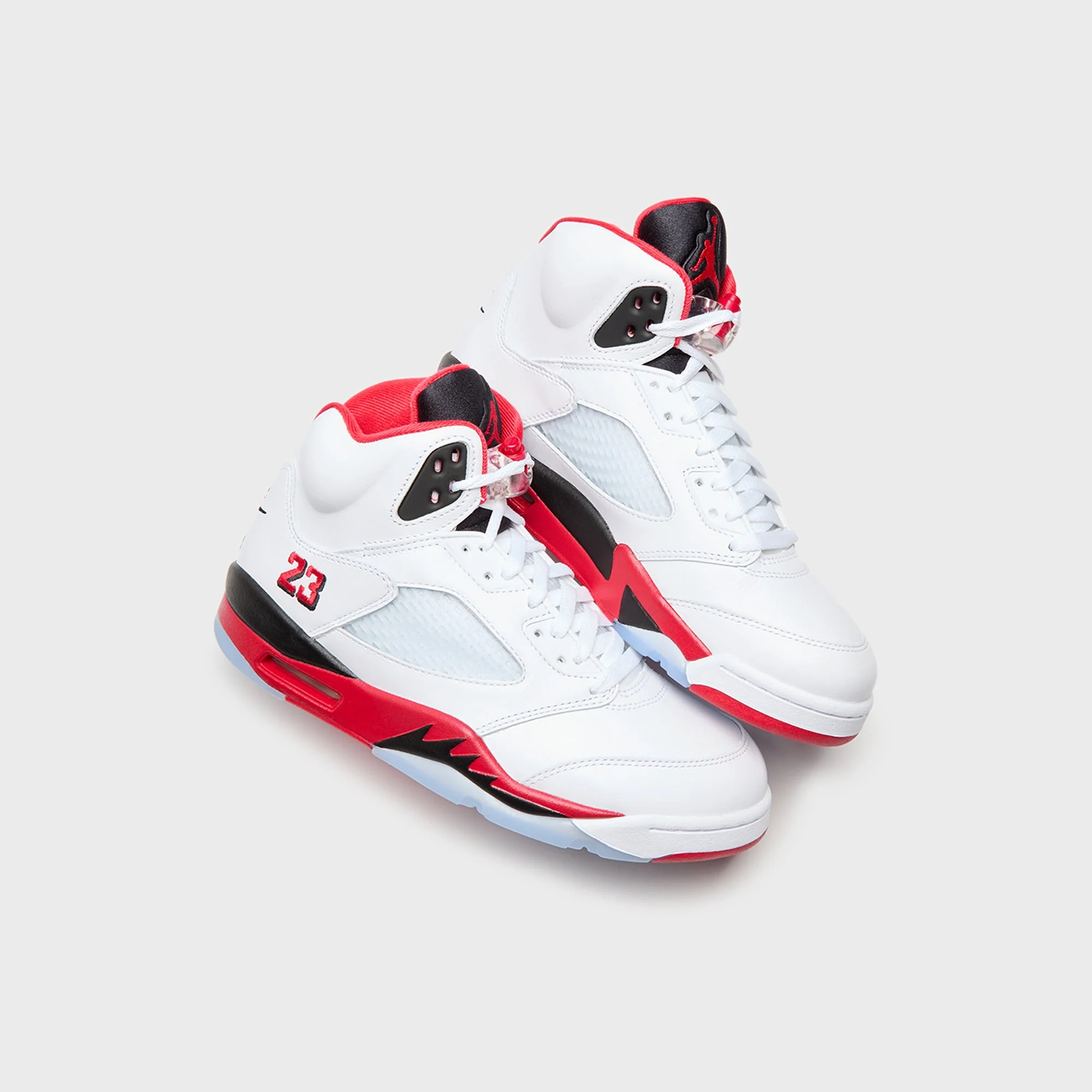 Jordan Air Jordan 5 Retro OG - White / Fire Red / Black - Image 5