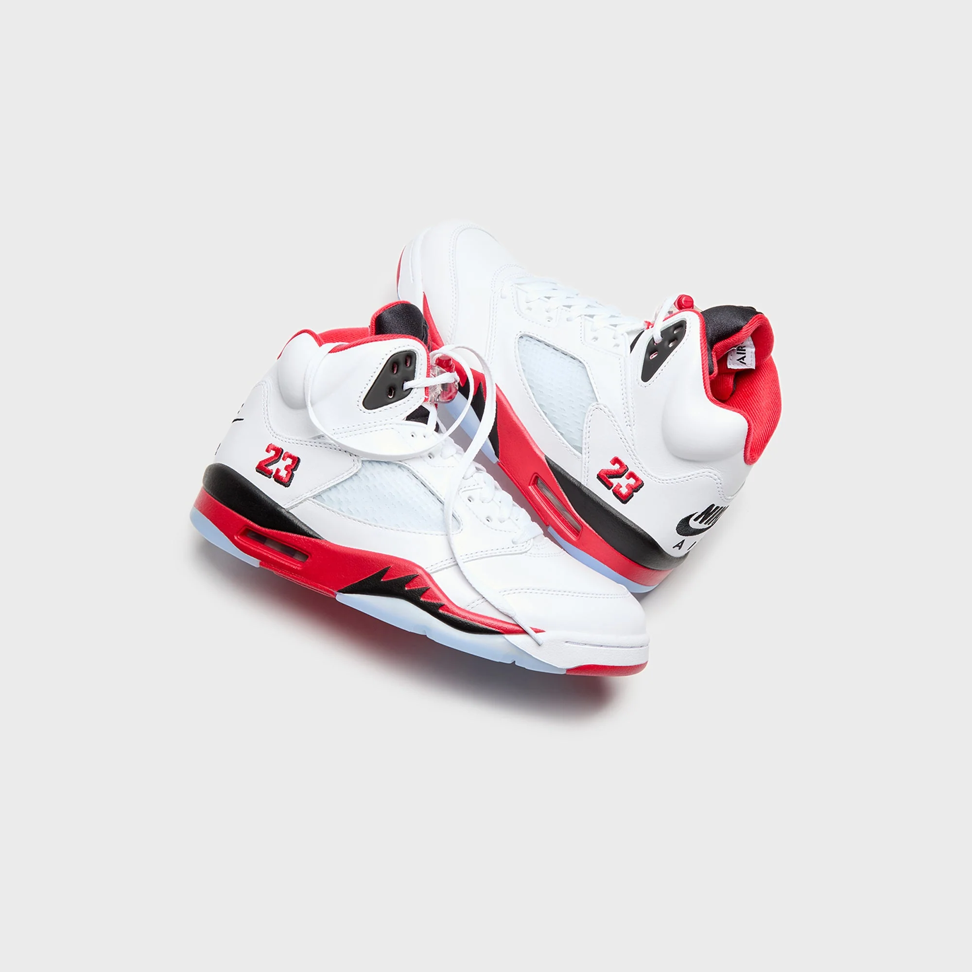 Jordan Air Jordan 5 Retro OG - White / Fire Red / Black - Image 6
