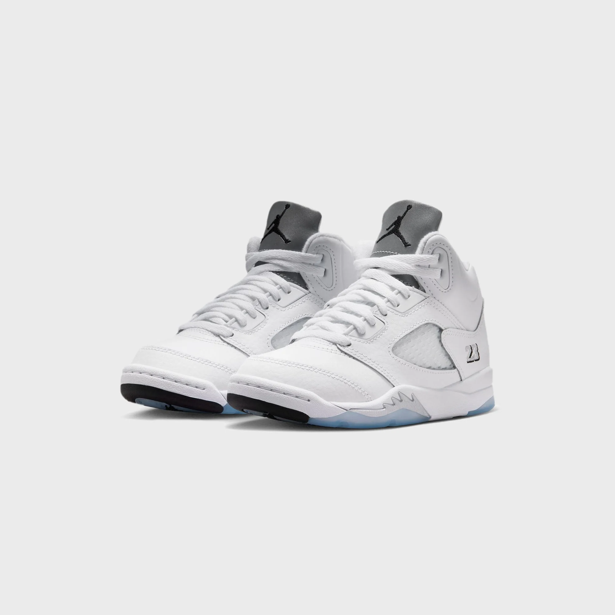 Jordan PS Air Jordan 5 Retro OG - White / Metallic Silver / Black - Image 2