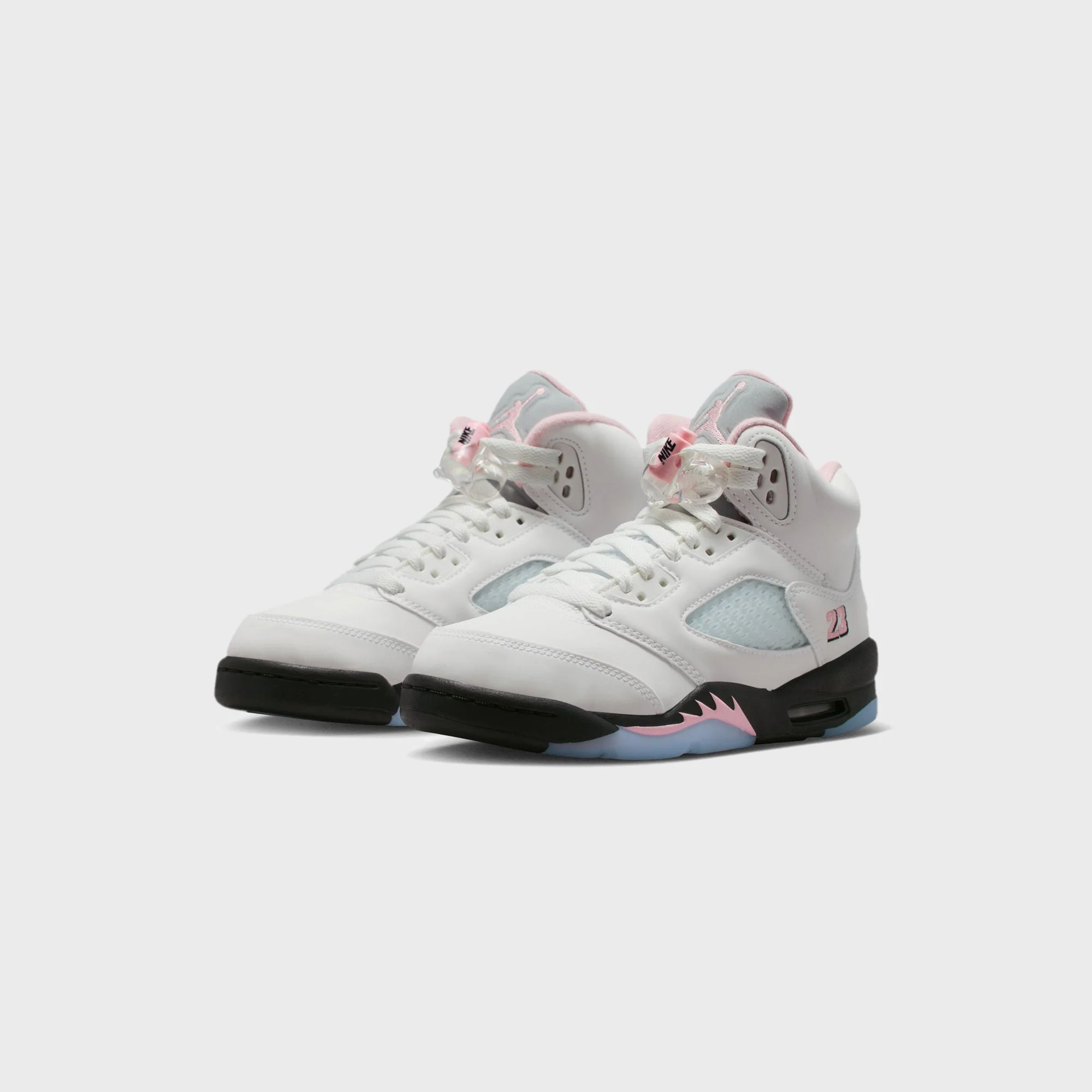 Jordan GS Air Jordan 5 Retro OG - White / Medium Soft Pink / Black - Image 2