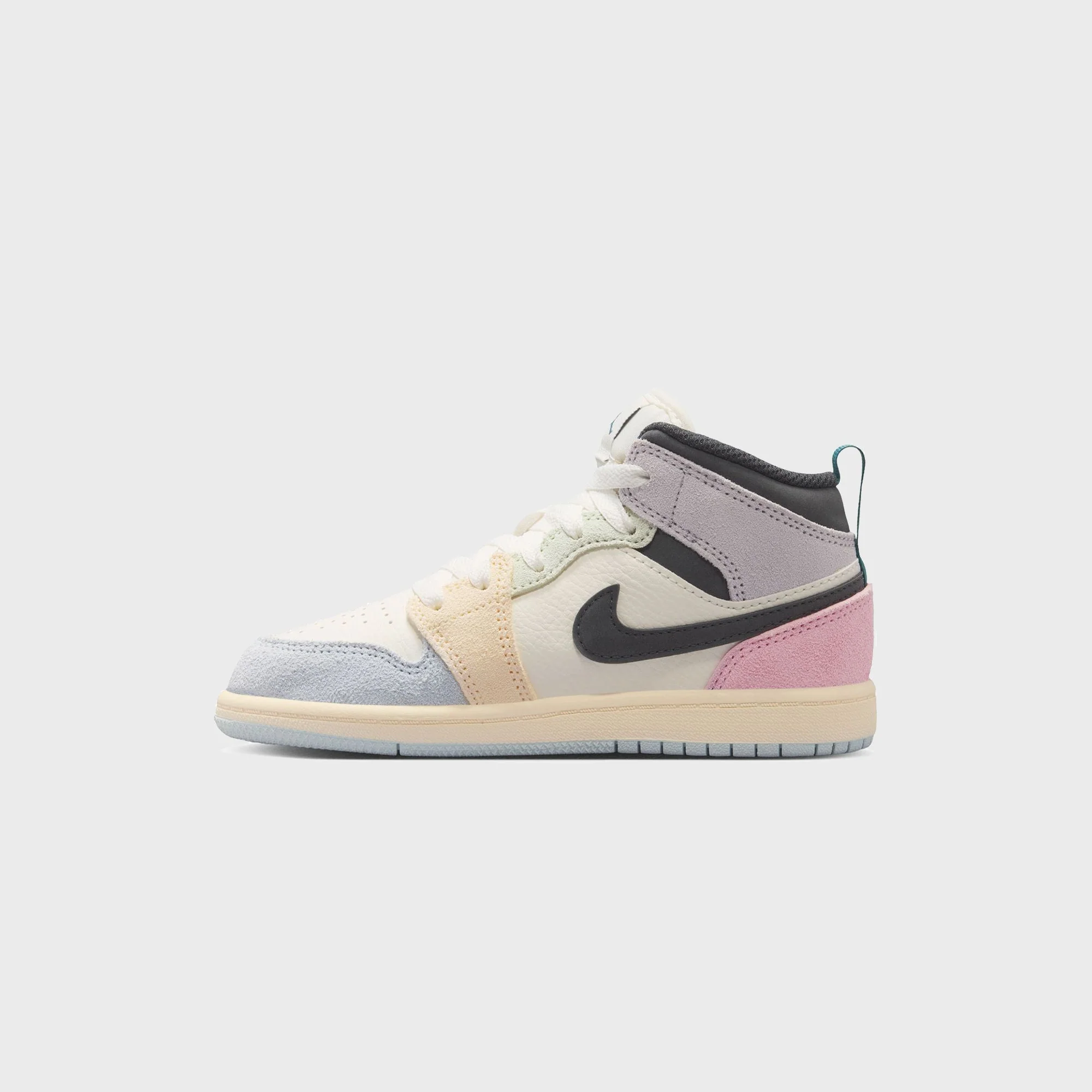 Jordan PS Air Jordan 1 Mid SE - Sail / Iced Jade / Anthracite / Jade Aura - Image 5