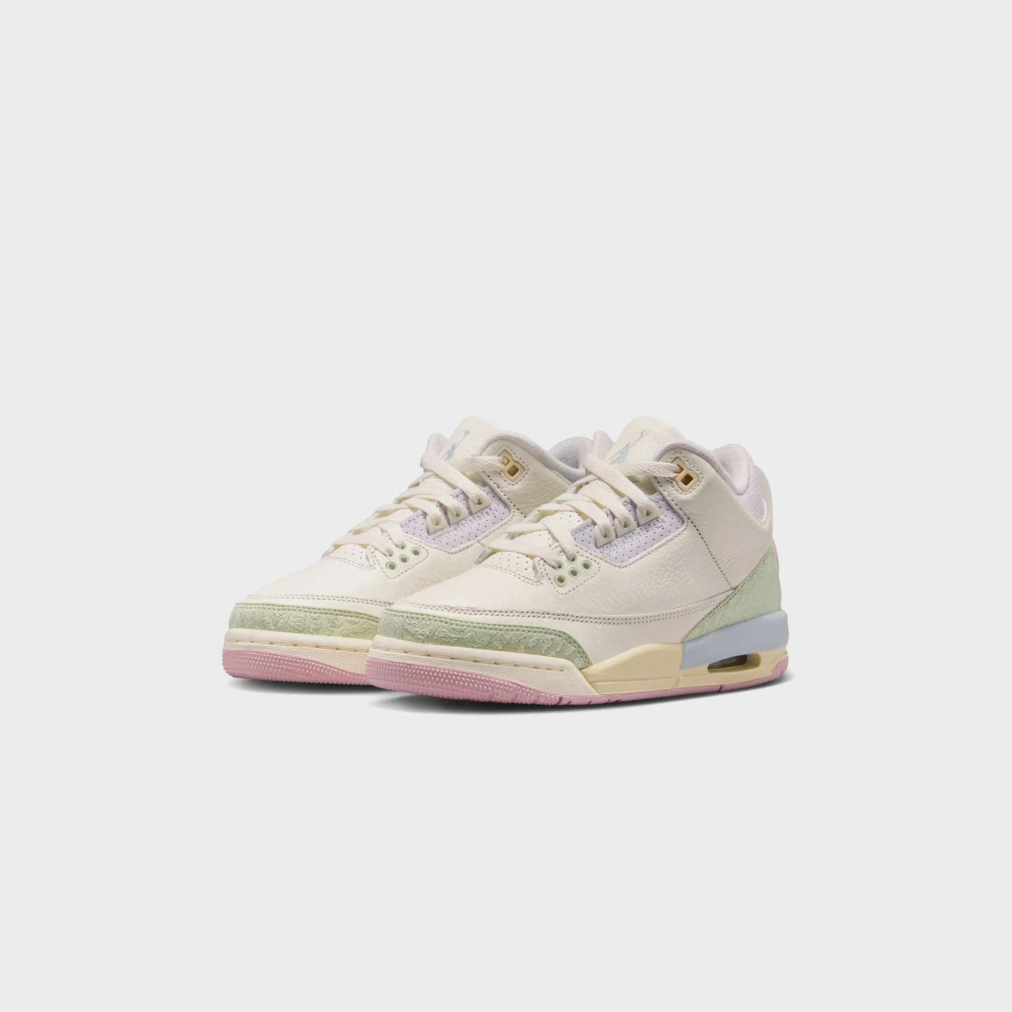 Jordan GS Air Jordan 3 Retro - Sail / Jade Aura - Image 3