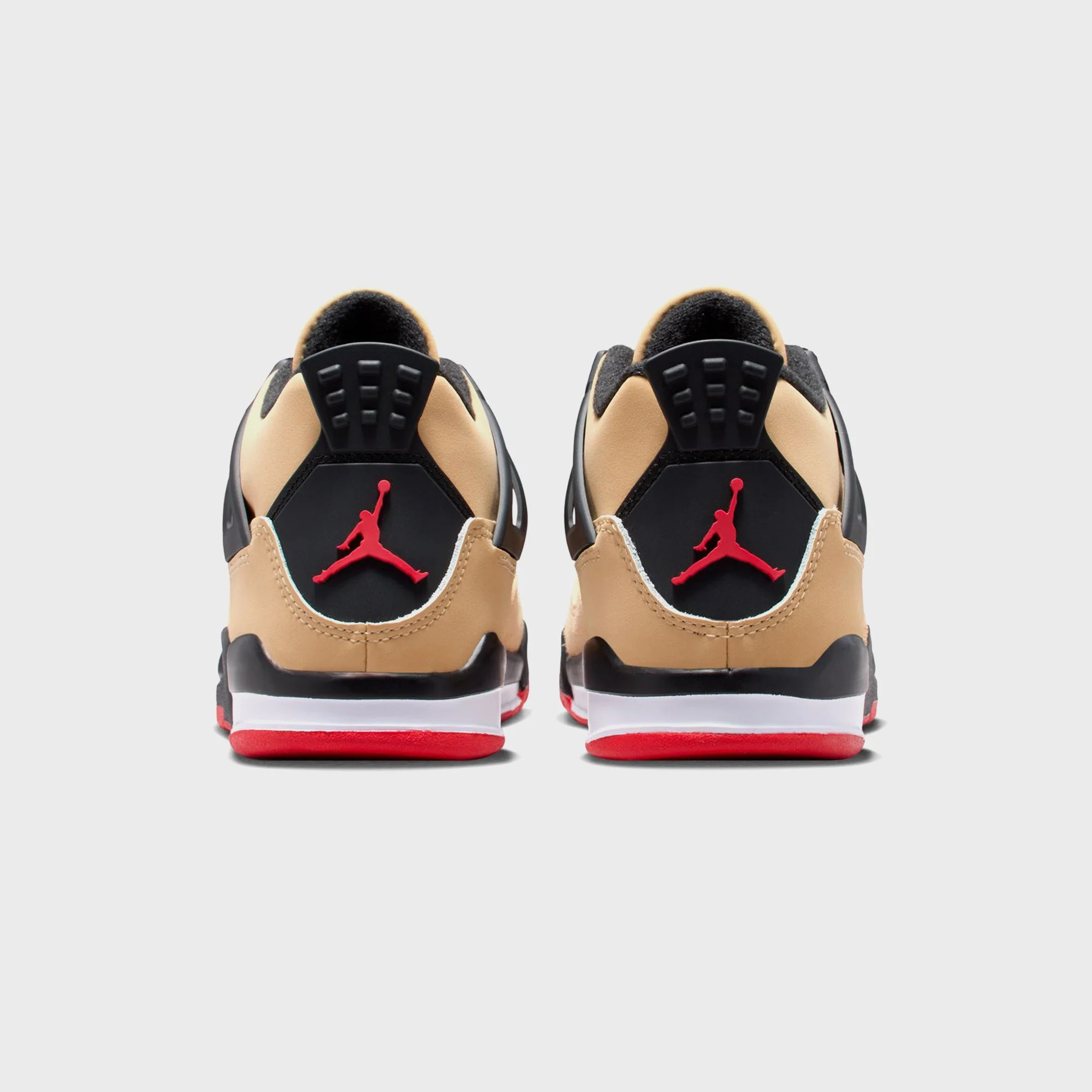 Jordan PS Air Jordan 4 Retro - Sesame / Fire Red / Black / White - Image 3