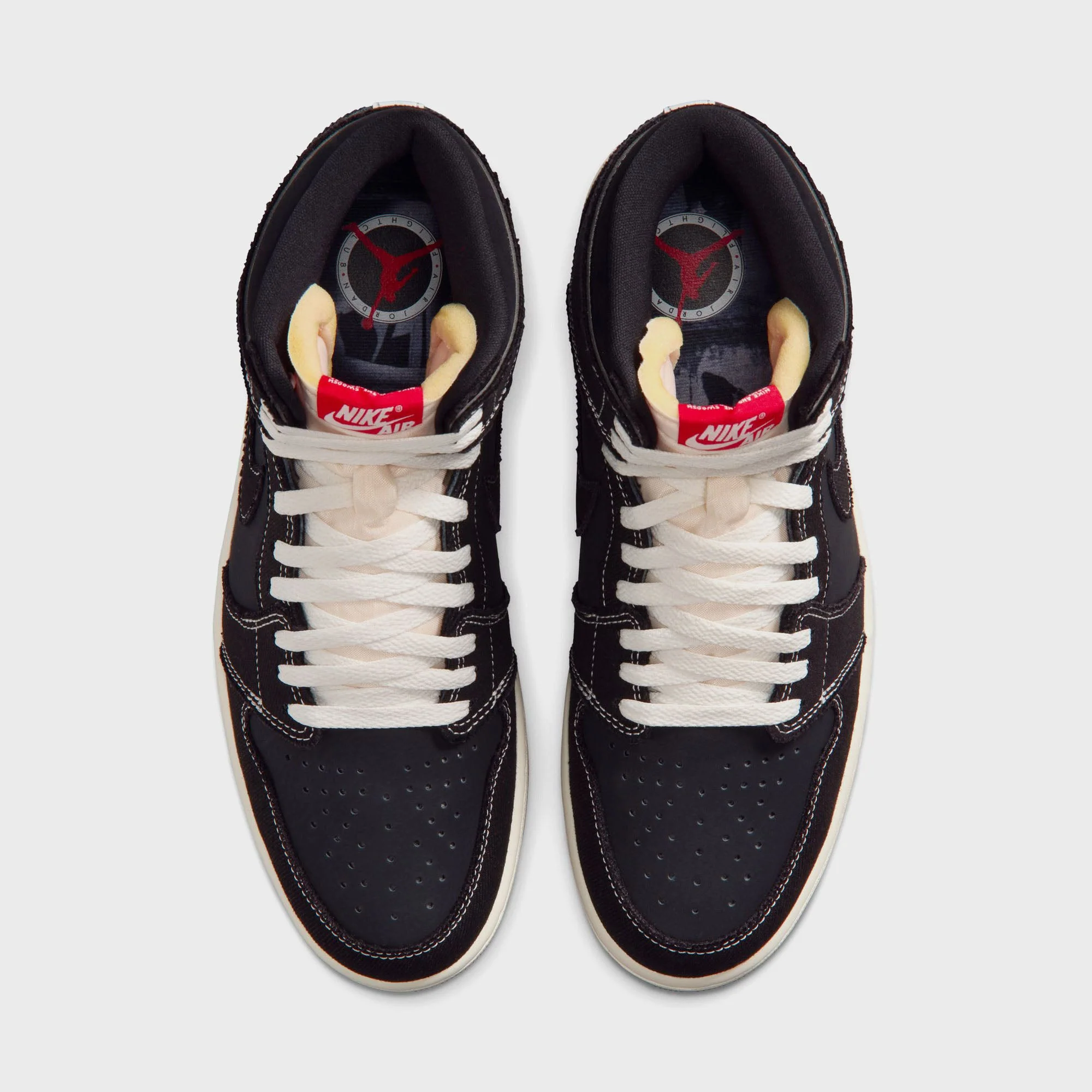 Jordan Air Jordan 1 Retro High OG - Black / Sail / Gum / Medium Brown - Image 3