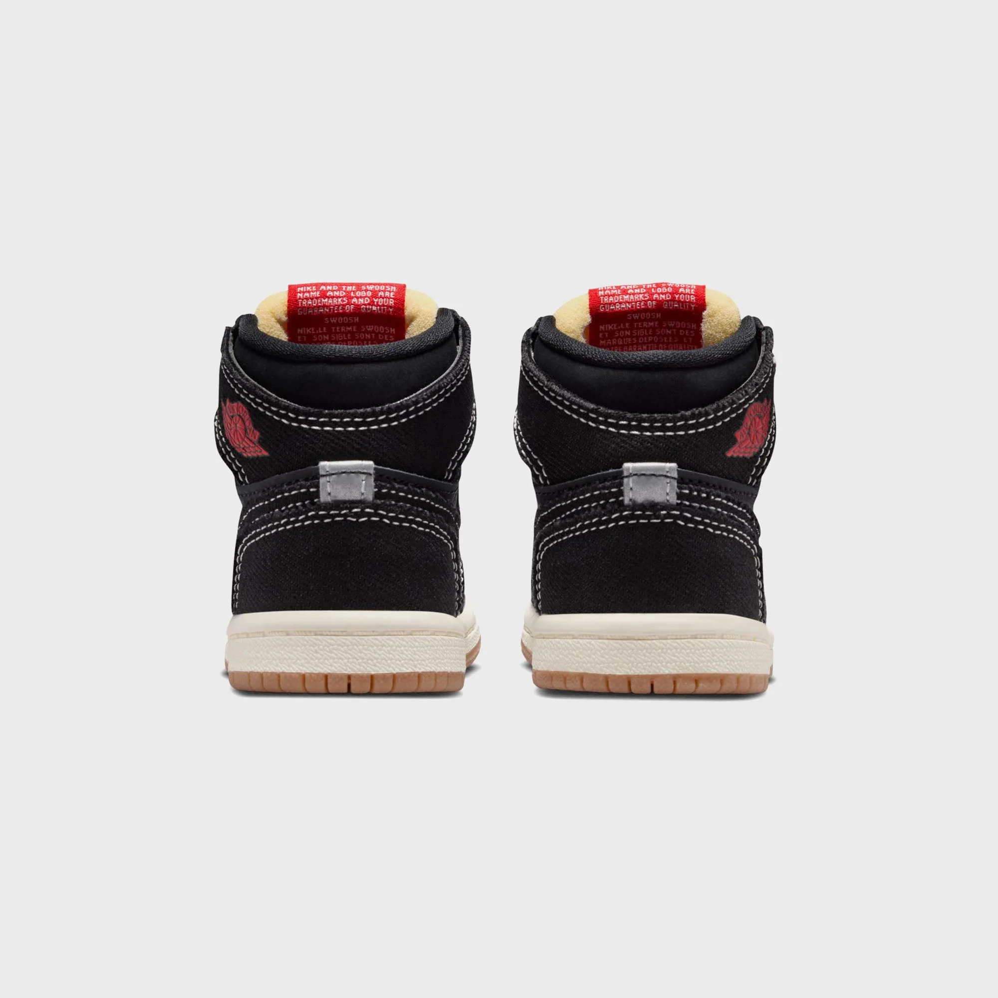 Jordan TD Air Jordan 1 Retro High OG - Black / Sail / Gum / Medium Brown - Image 5
