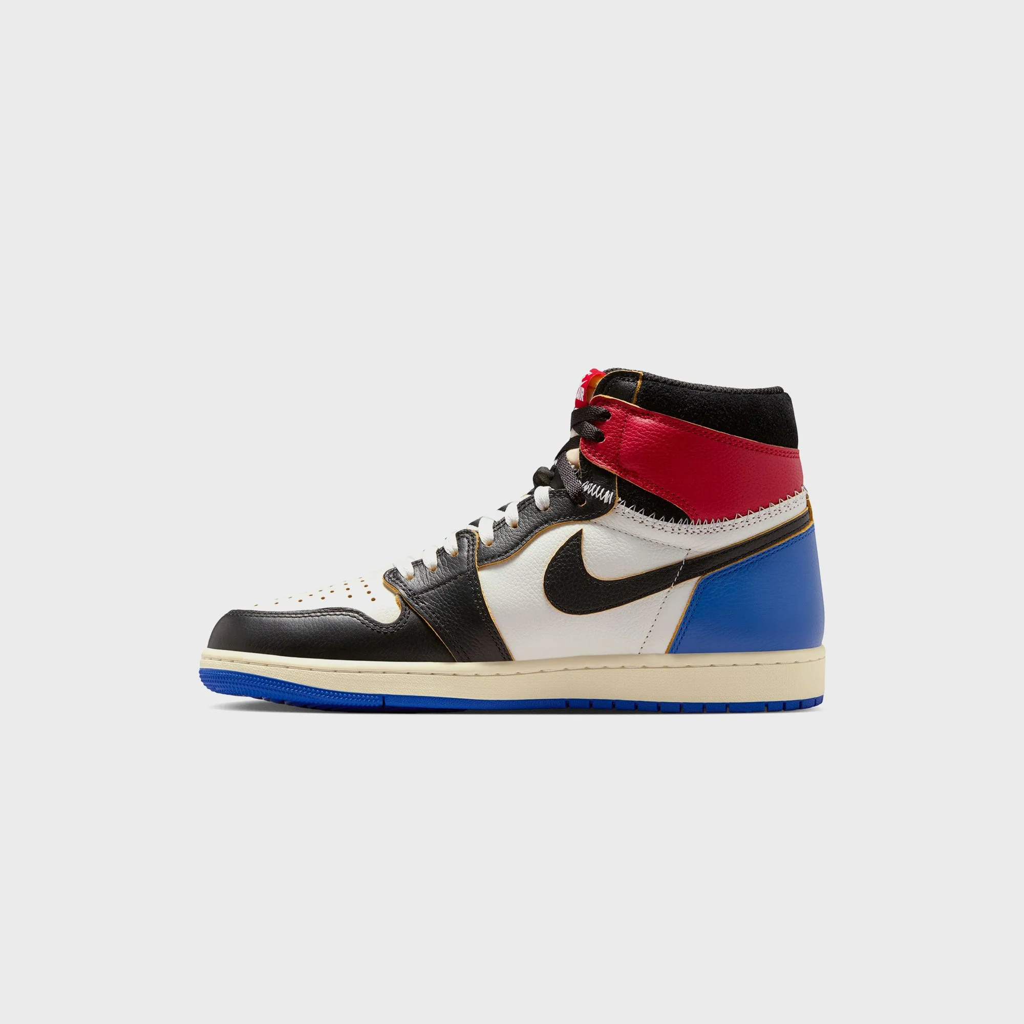 Jordan x Fragment x Union LA Air Jordan 1 Retro High OG - Black / White / Varsity Red / Sport Royal - Image 5