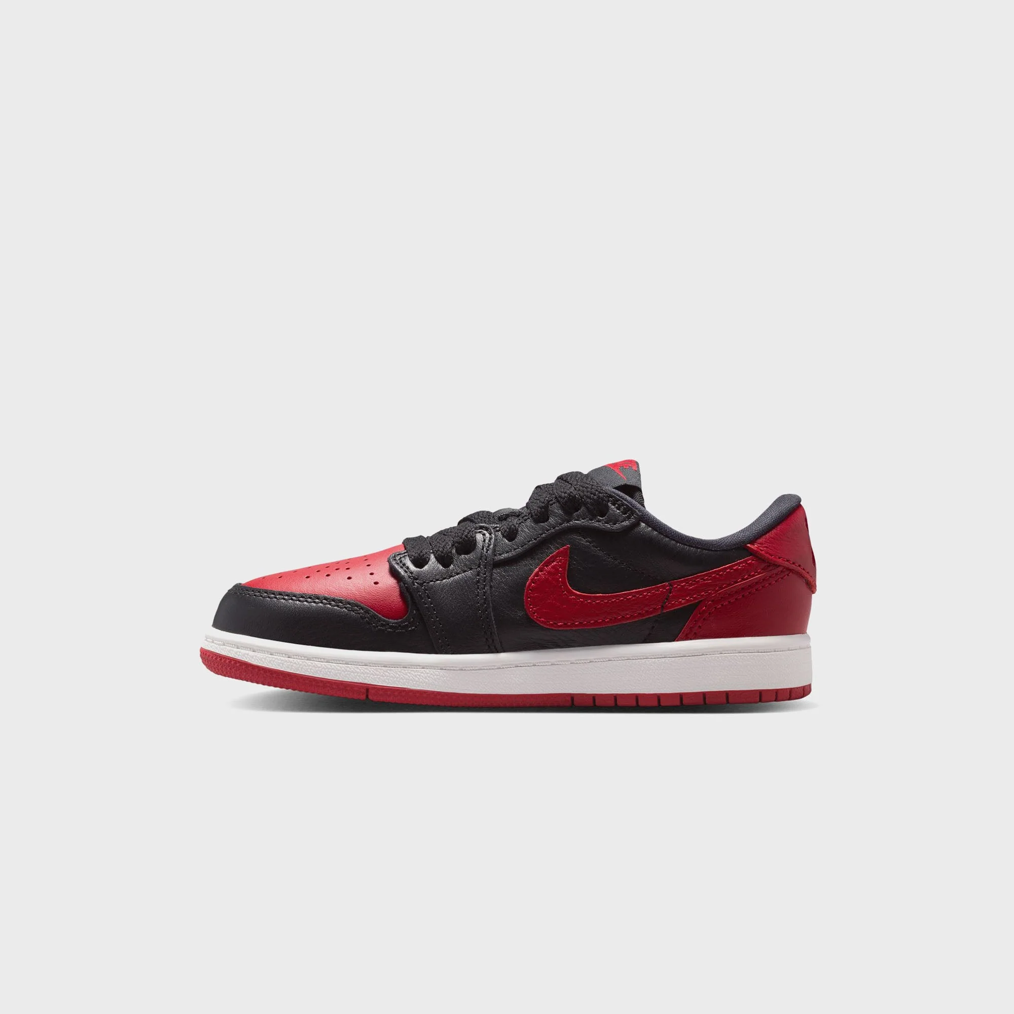 Jordan PS Air Jordan 1 Retro Low OG - Black / Varsity Red / Summit White - Image 5