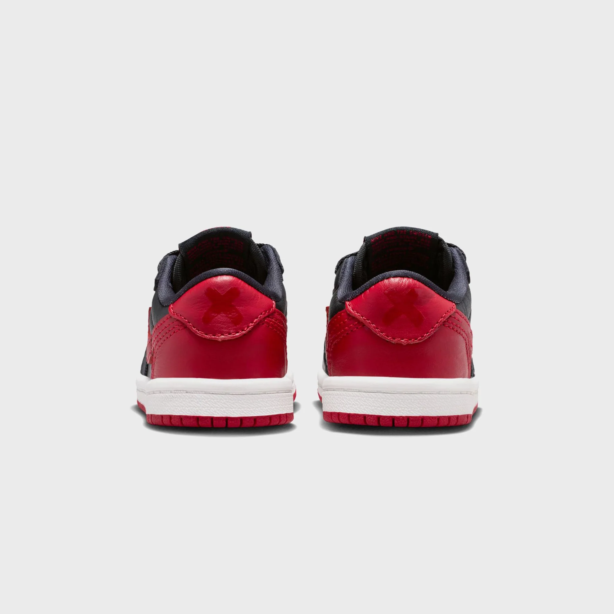 Jordan TD Jordan 1 Retro Low OG - Black / Varsity Red / Summit White - Image 3