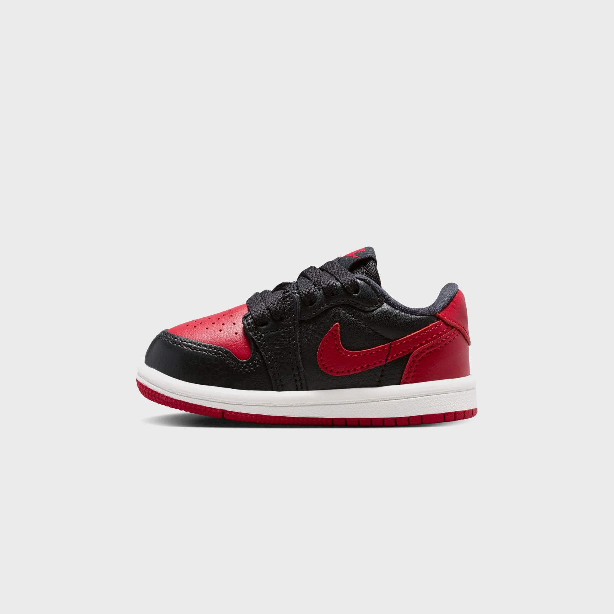 Jordan TD Jordan 1 Retro Low OG - Black / Varsity Red / Summit White - Image 5