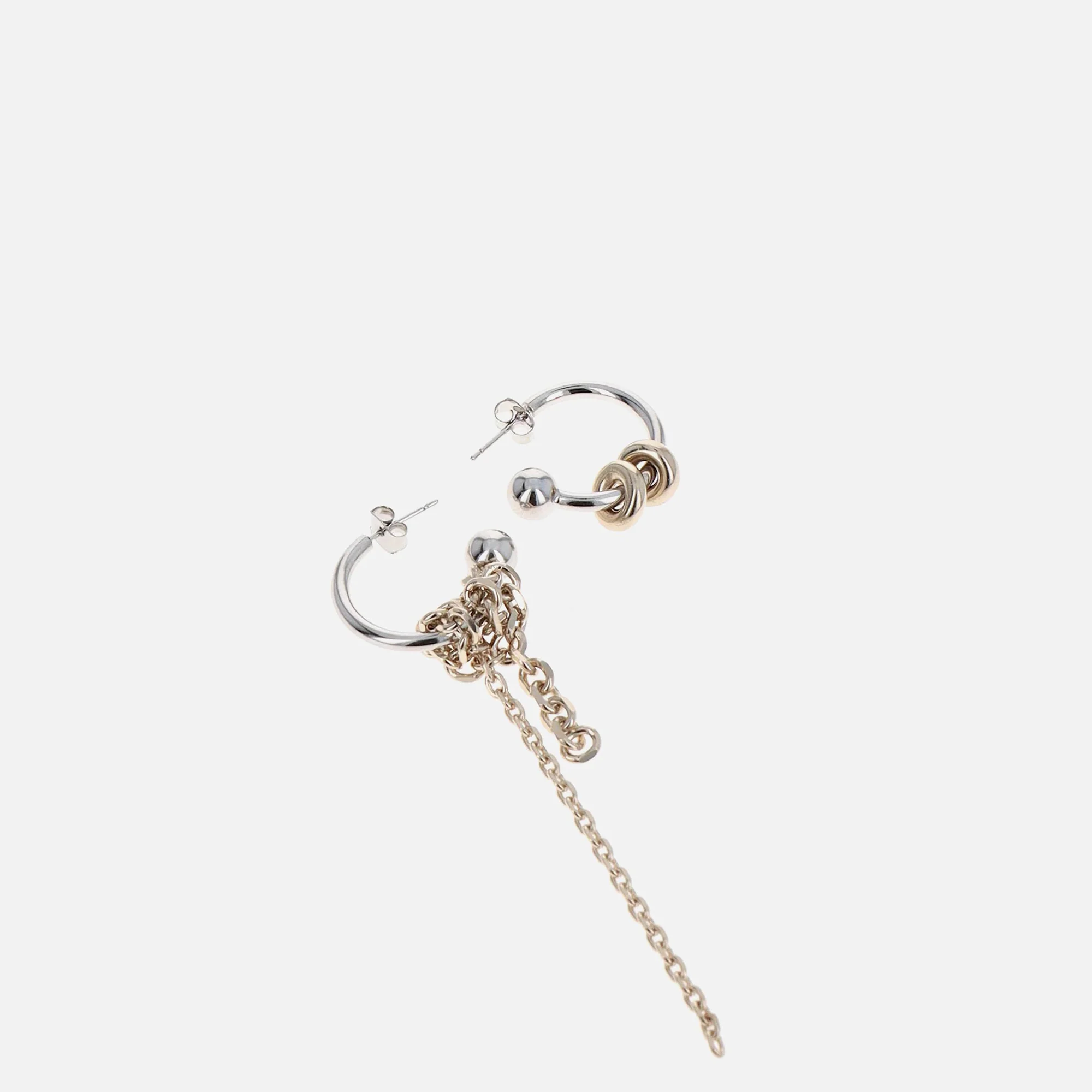 Justine Clenquet Moore Earrings - Gold / Palladium - Image 2