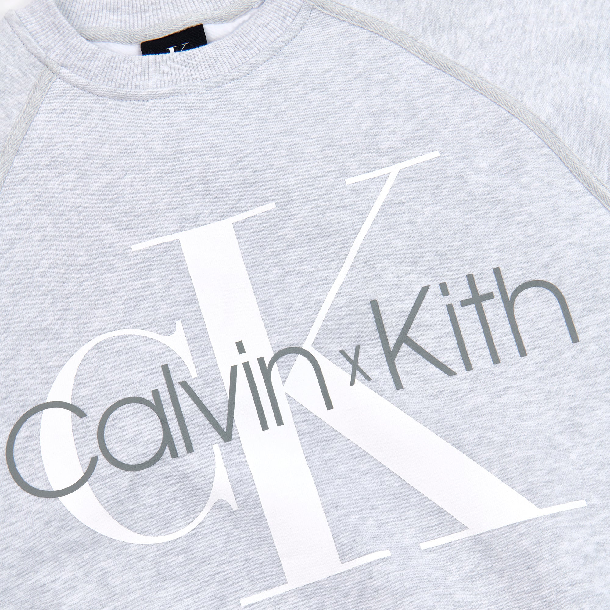 Kith for Calvin Klein Crewneck - Light Heather Grey - Image 3