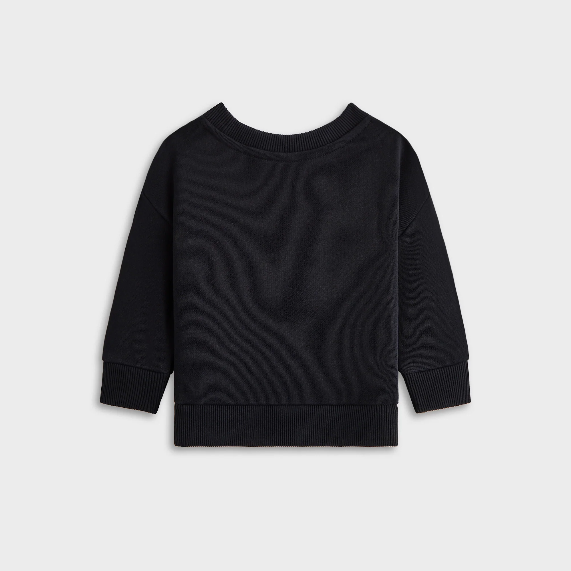 Kith Baby Long Sleeve Nelson Crewneck - Black - Image 2