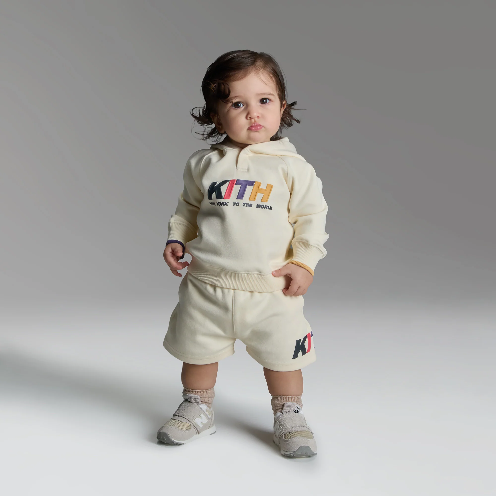 Kith Baby New York Nelson Hoodie - Sandrift - Image 2