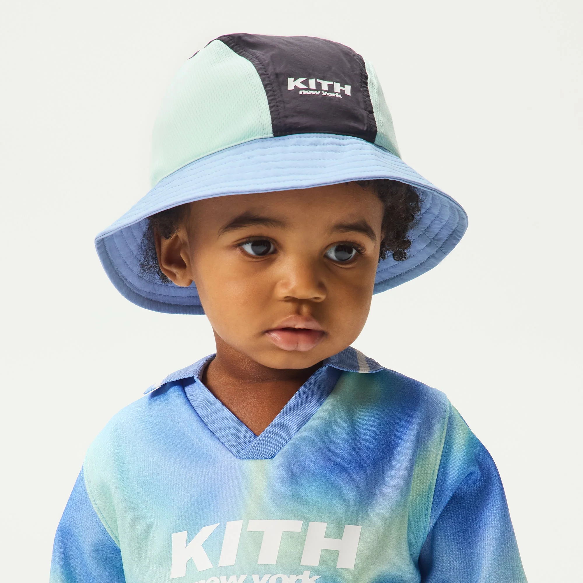 Kith Baby Blocked Milo Bucket Hat - Nocturnal - Image 2