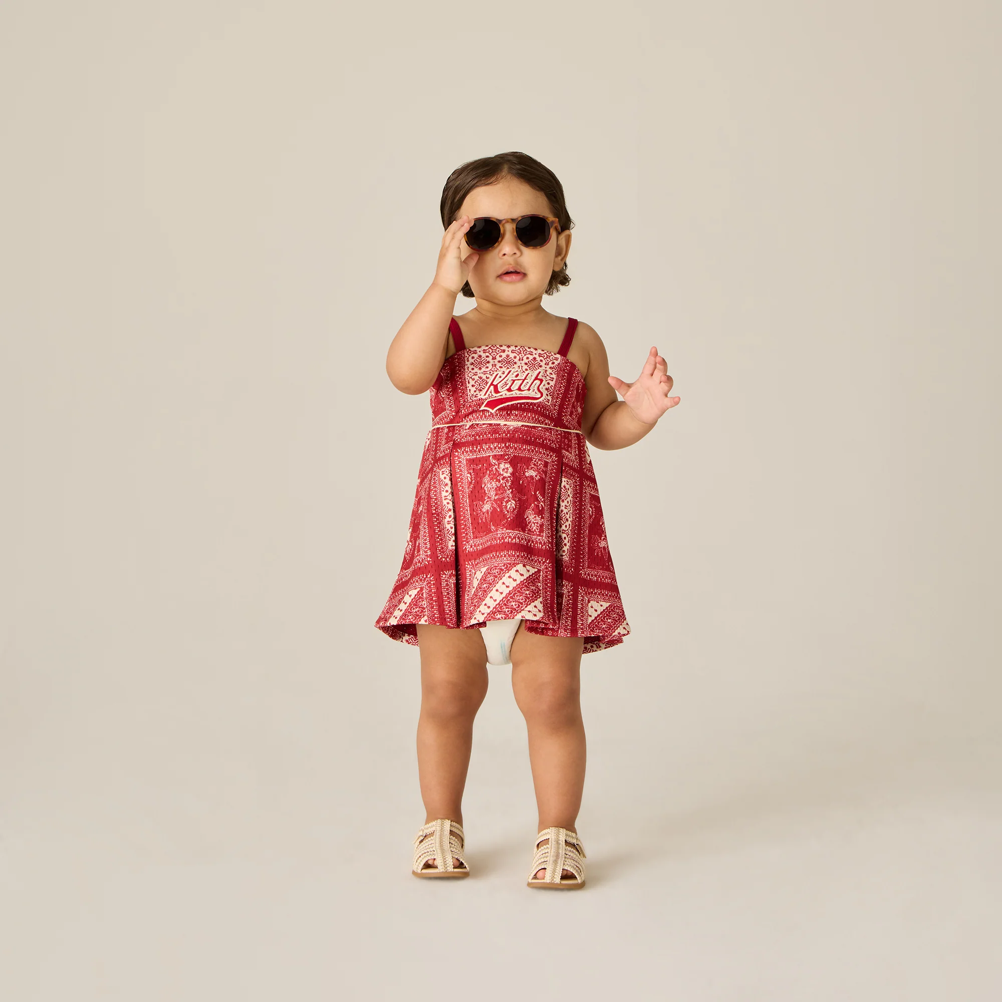 Kith Baby Baseball Dress - Bitters - Image 2