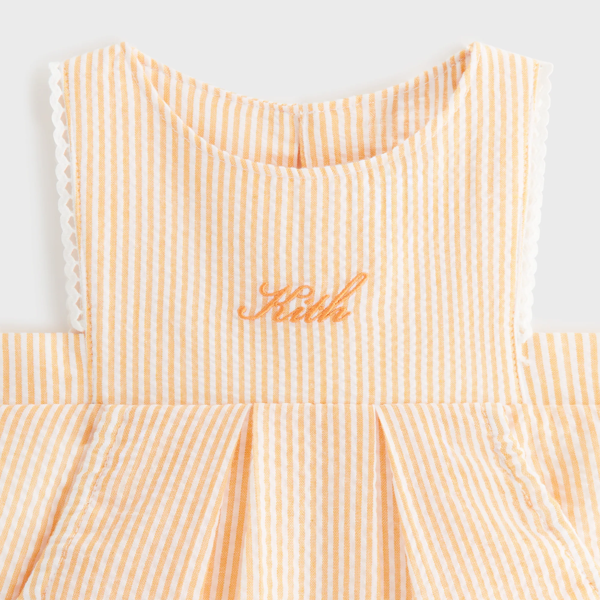 Kith Baby Seersucker Ainsley Dress - Calcite - Image 4