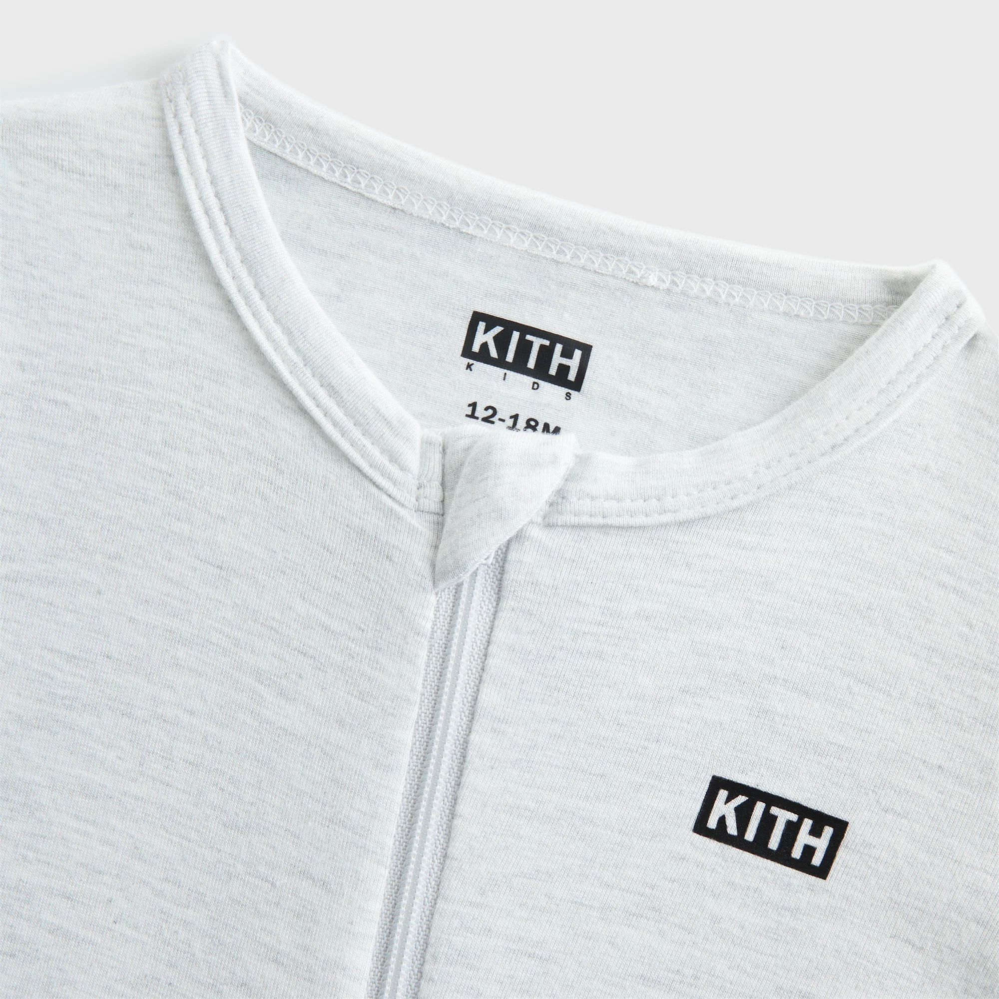 Kith Baby Coverall - Light Heather Grey - Image 3