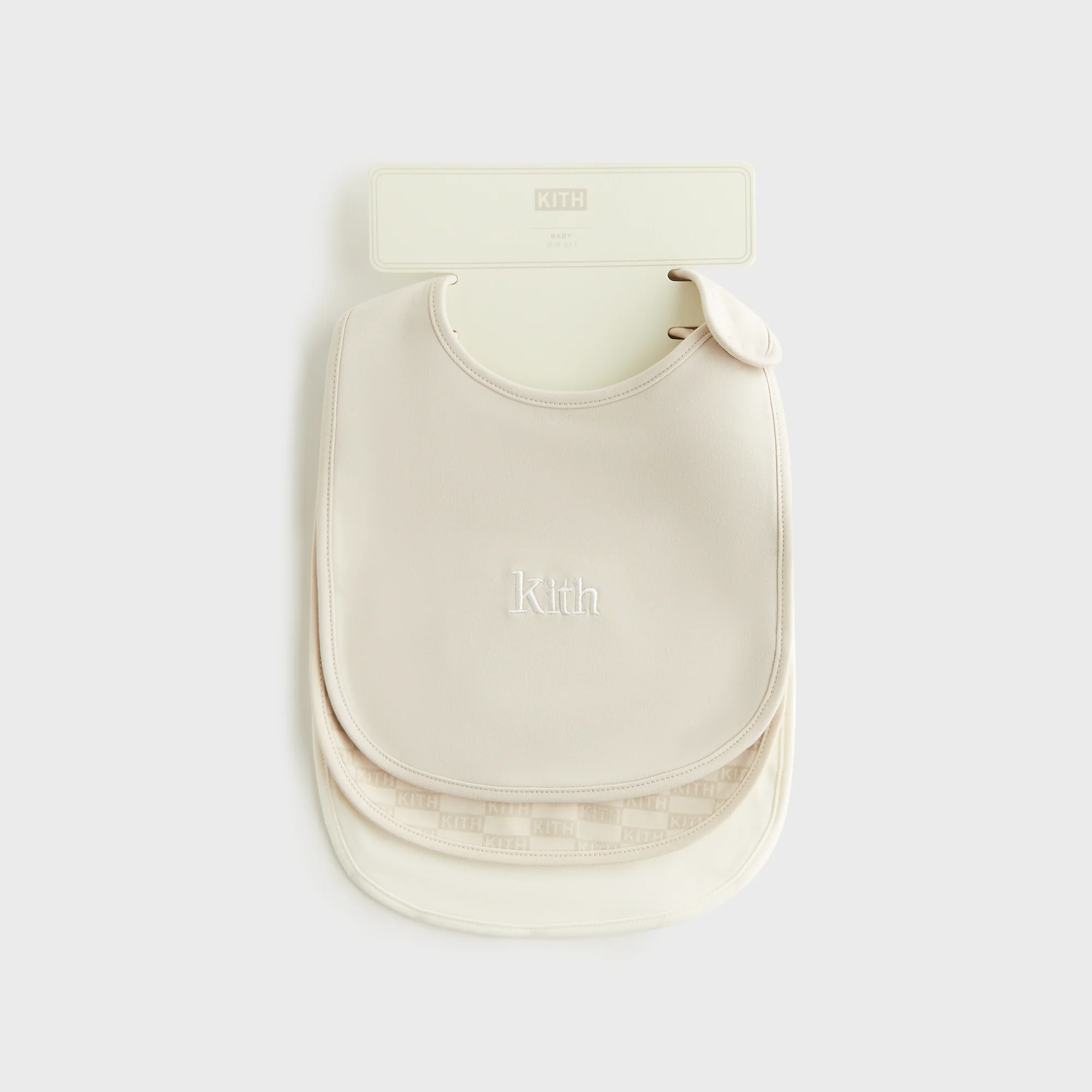 Kith Baby 3-Pack Bib Set - Silk - Image 4