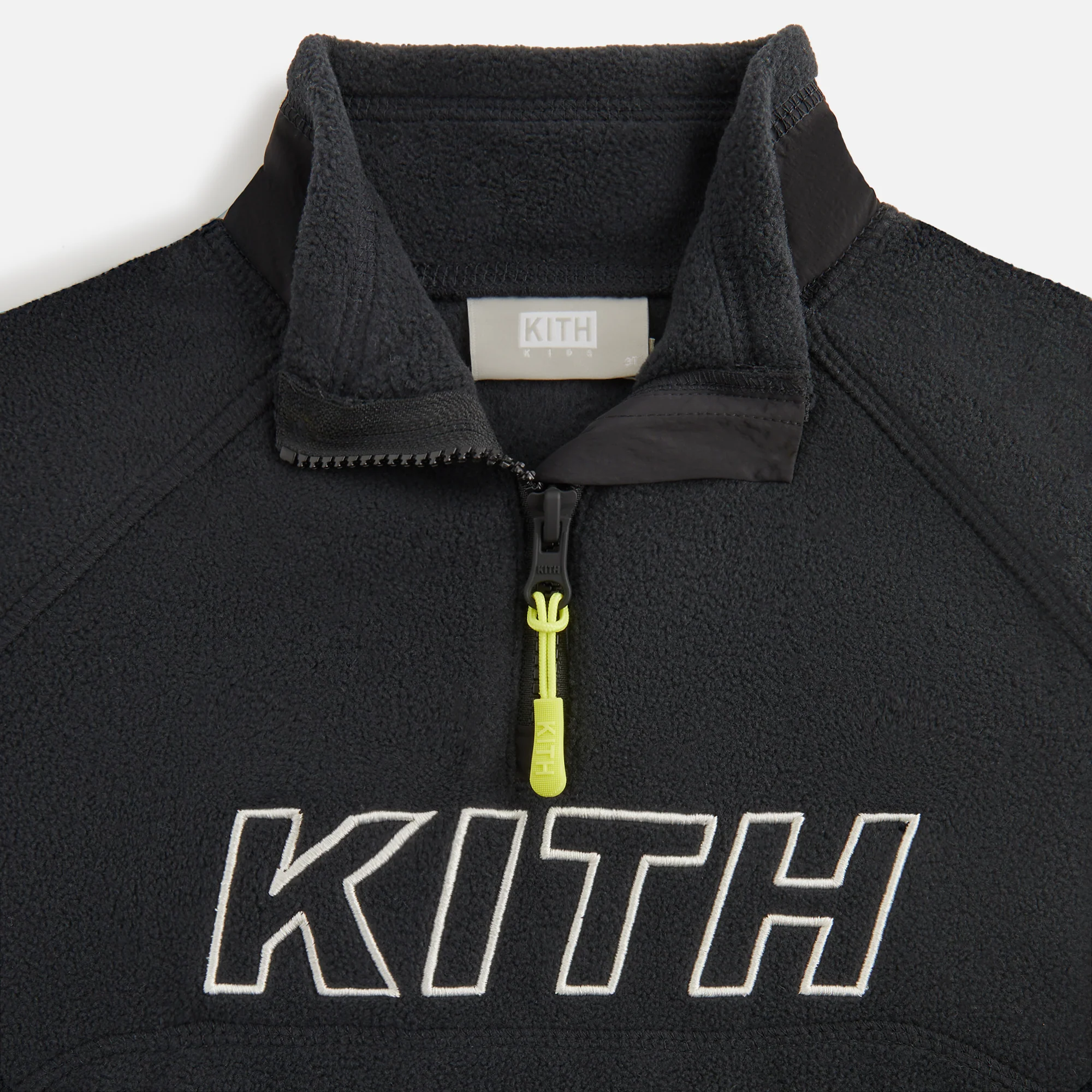 Kith Kids Coleman Quarter Zip - Black - Image 3