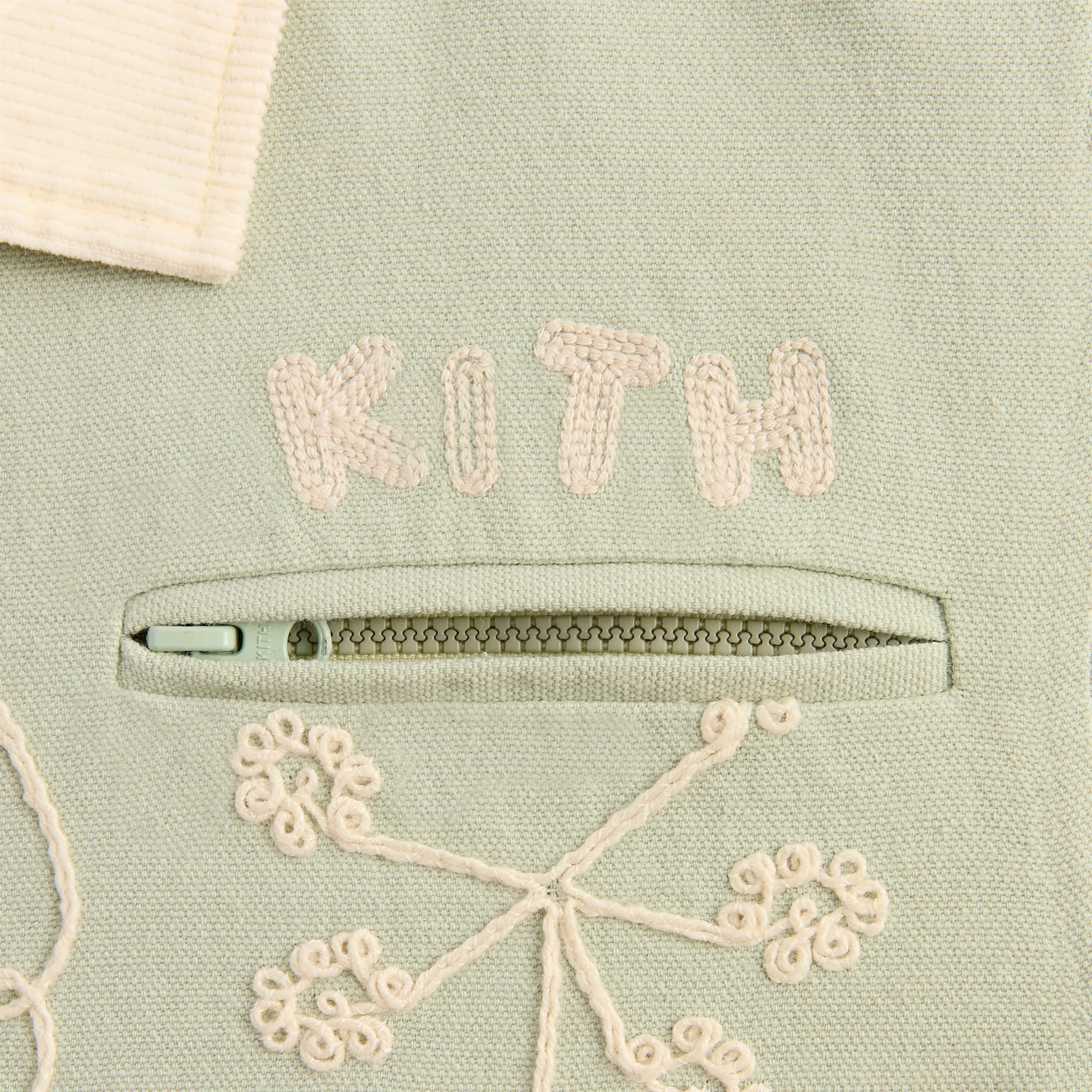 Kith Kids Floral Harrington Jacket - Mint - Image 4