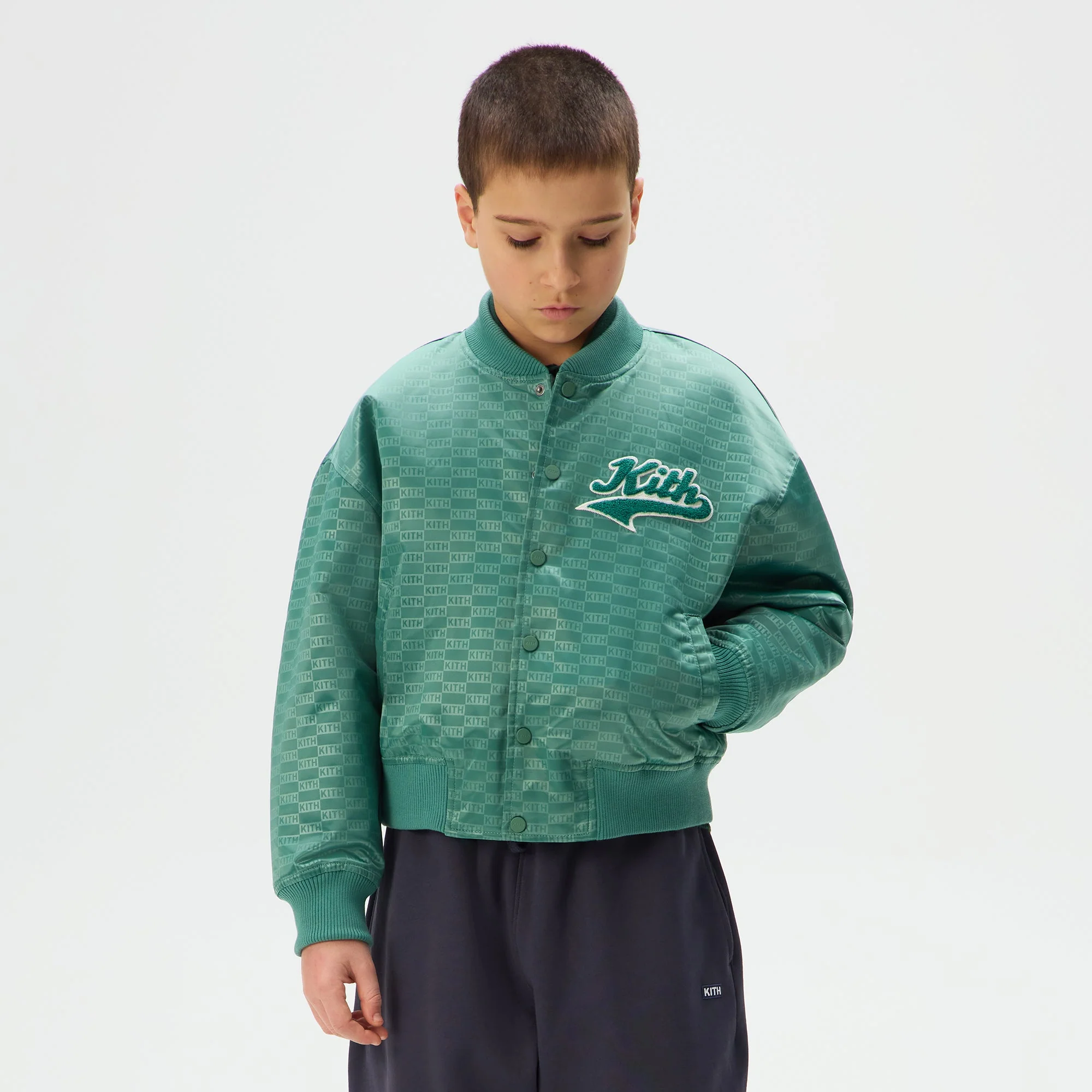Kith Kids Logo Gorman Jacket - Alpine - Image 2