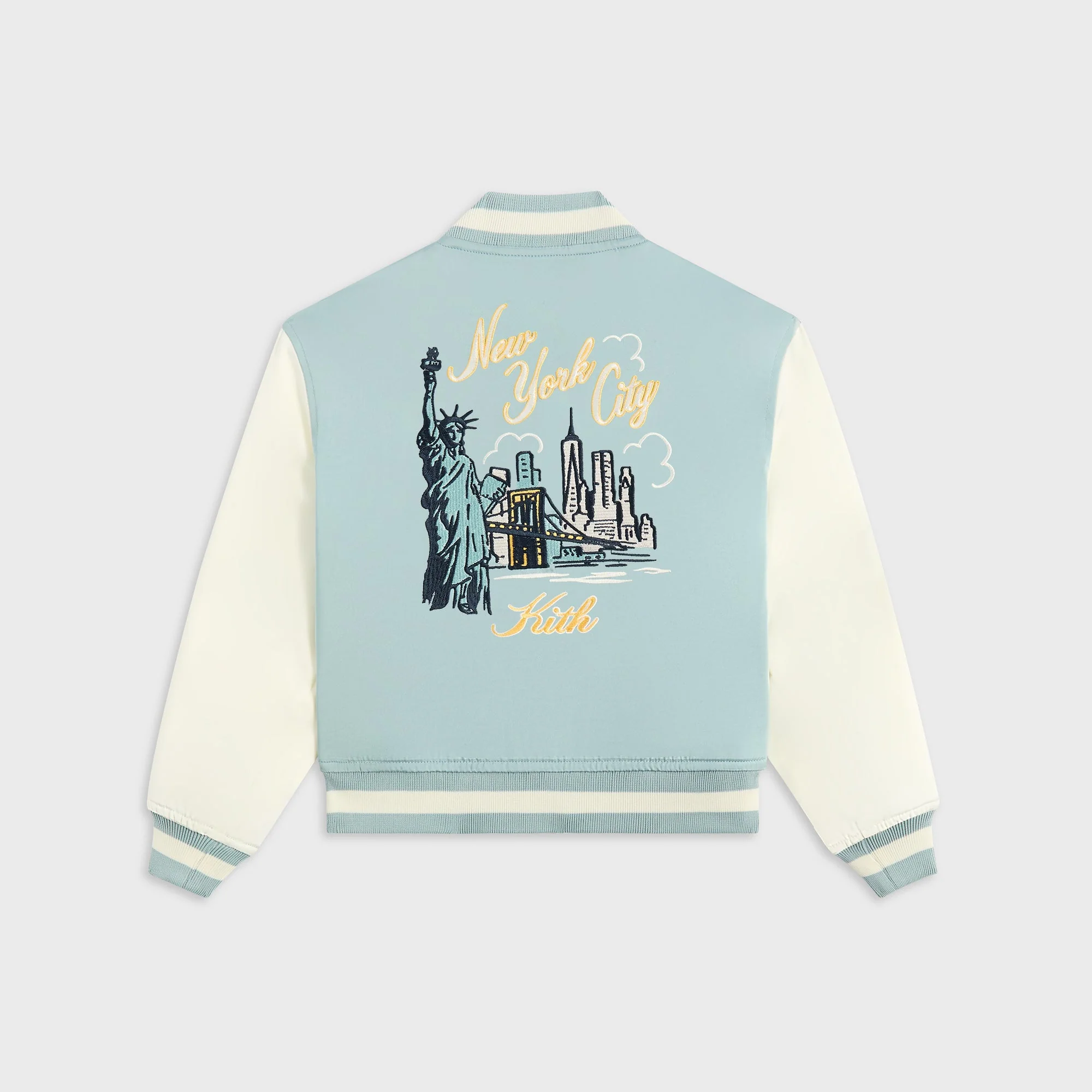Kith Kids Satin New York Souvenir Jacket - Majestic - Image 3