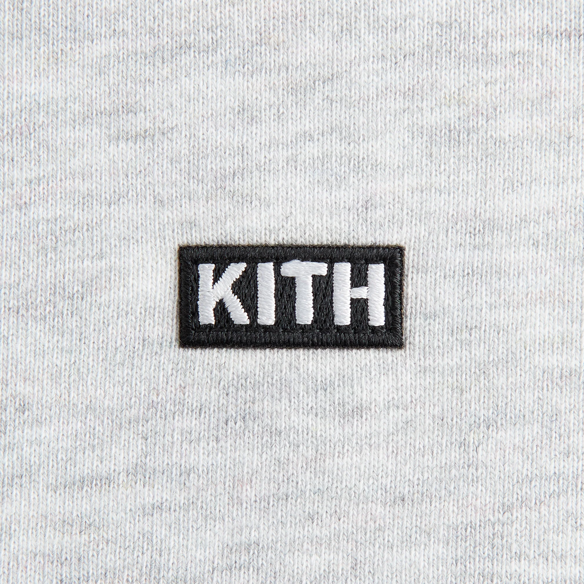 Kith Kids Long Sleeve Nelson Crewneck - Light Heather Grey - Image 5