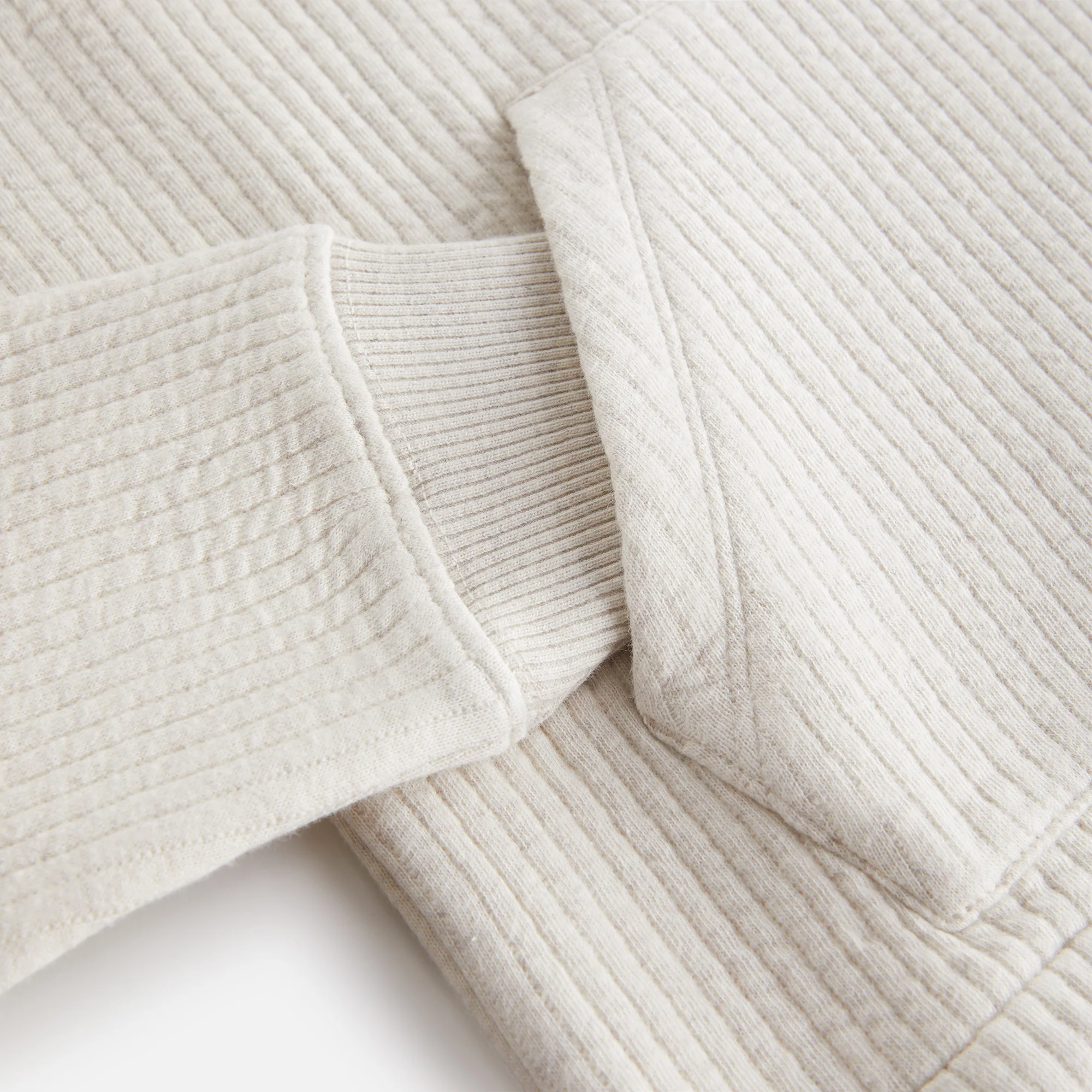 Kith Kids Quilted Harrison Hoodie - Sandy Heather - Image 4