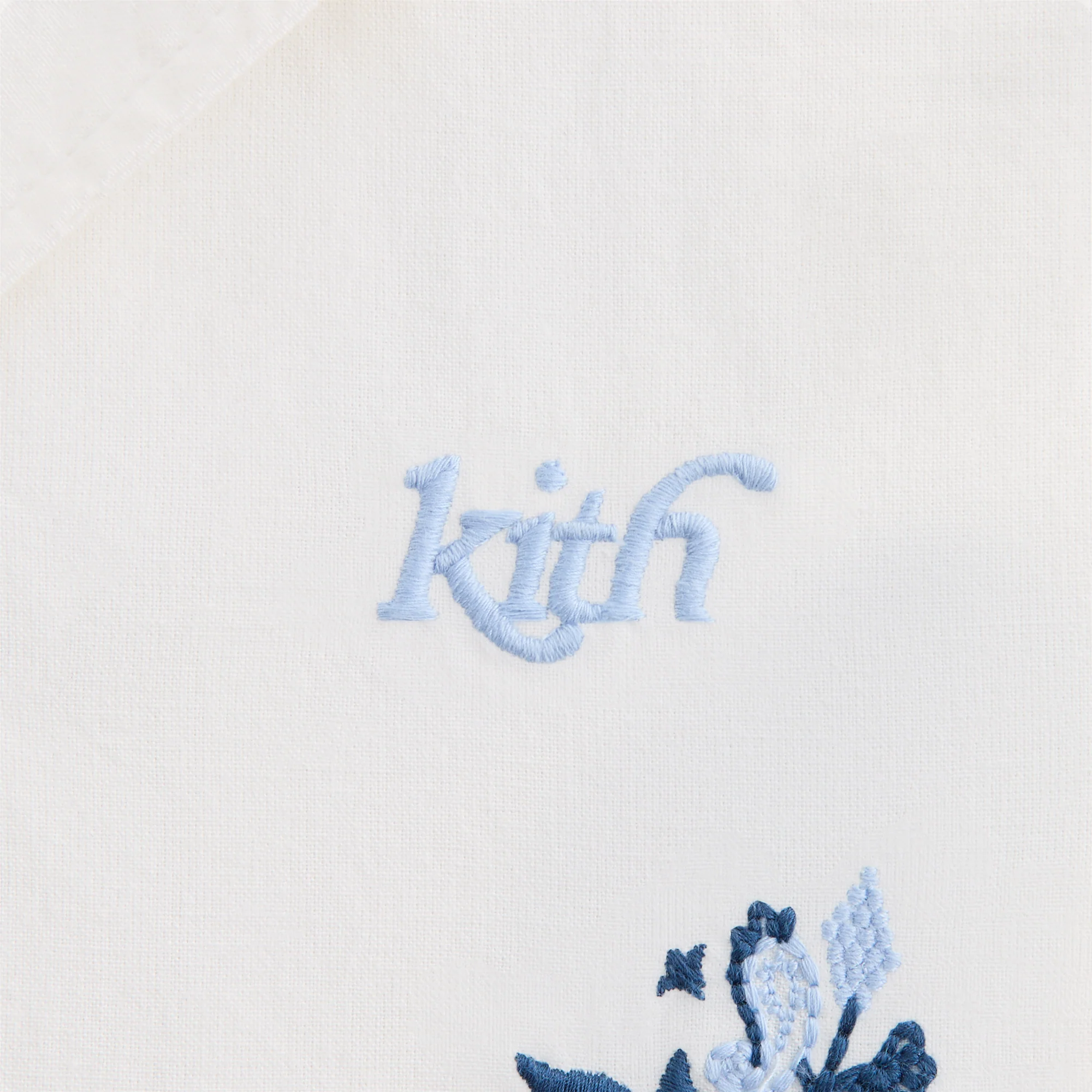 Kith Kids Novelty Thompson Camp Collar Shirt - White - Image 5