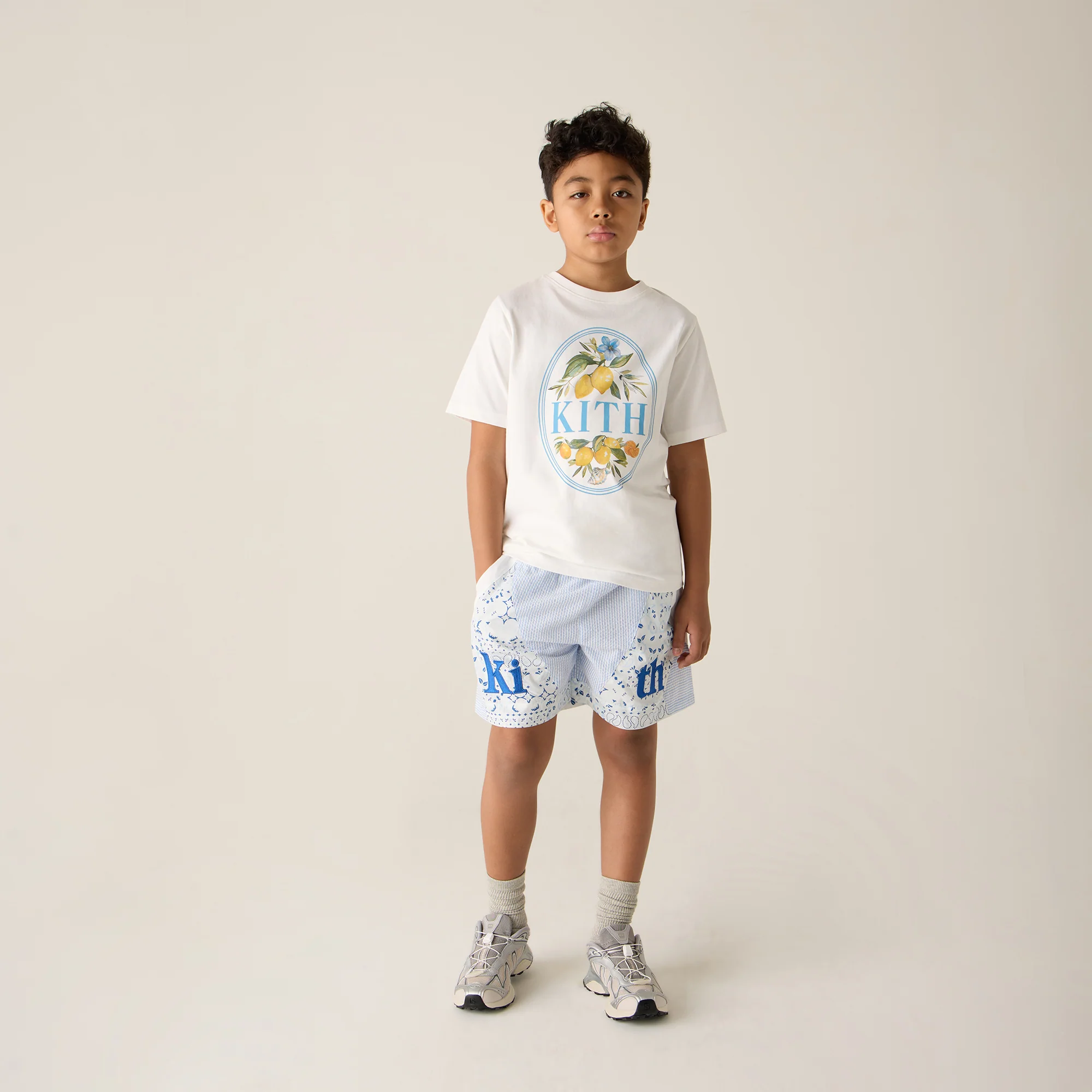 Kith Kids Summer Picnic Graphic Tee - White - Image 3