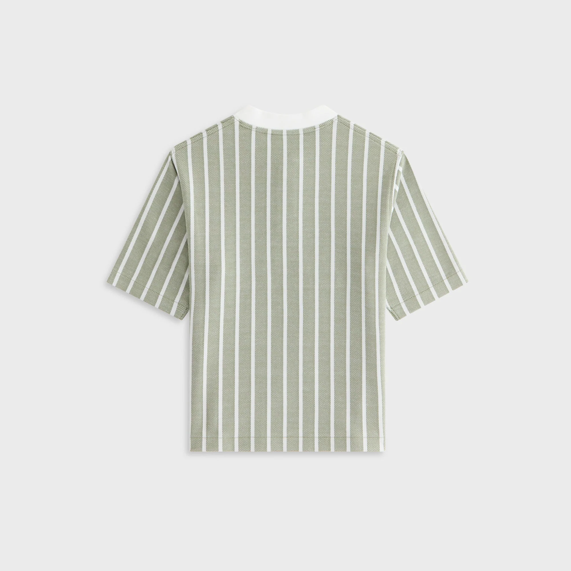 Kith Kids Birdseye Pearson Henley Pullover - Spear - Image 4