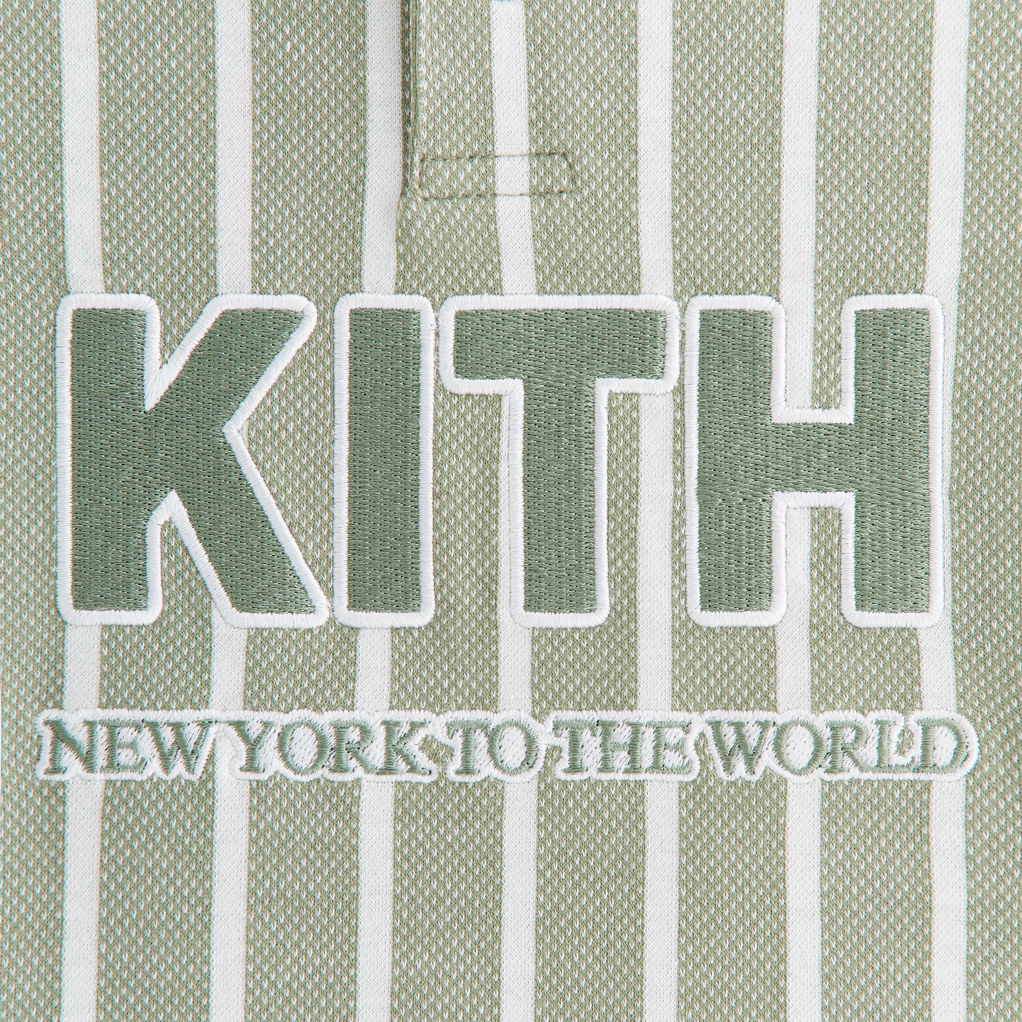 Kith Kids Birdseye Pearson Henley Pullover - Spear - Image 5