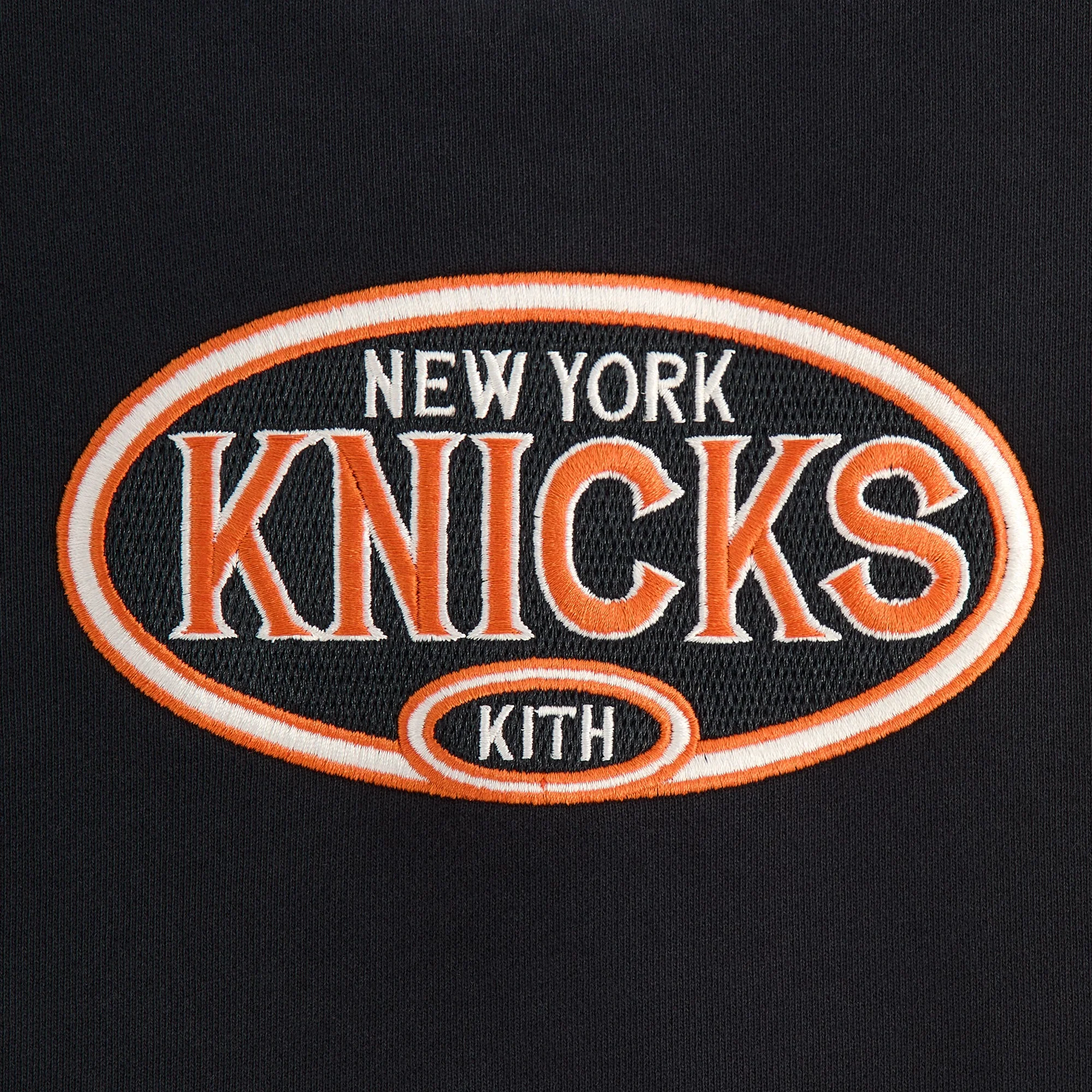 Kith Kids for the New York Knicks Raglan Nelson Crewneck - Black - Image 4
